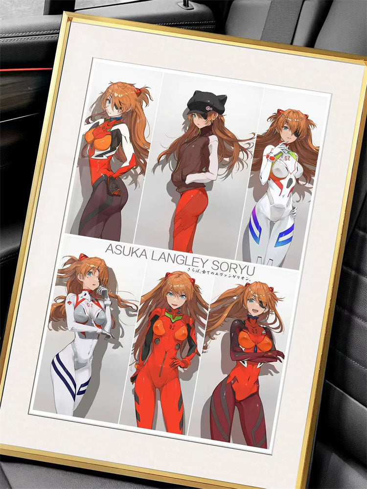 【In stock】Asuka Langley Soryu Decorative Painting-QianNiaoShe