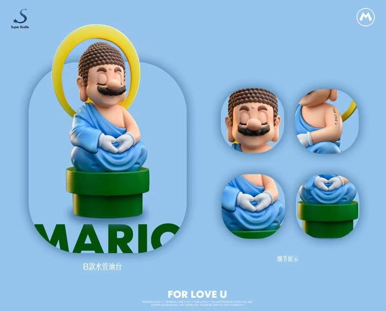 【Pre-sale】For Love U Sakyamuni Mario-Super Mario Bros.-Super Studio