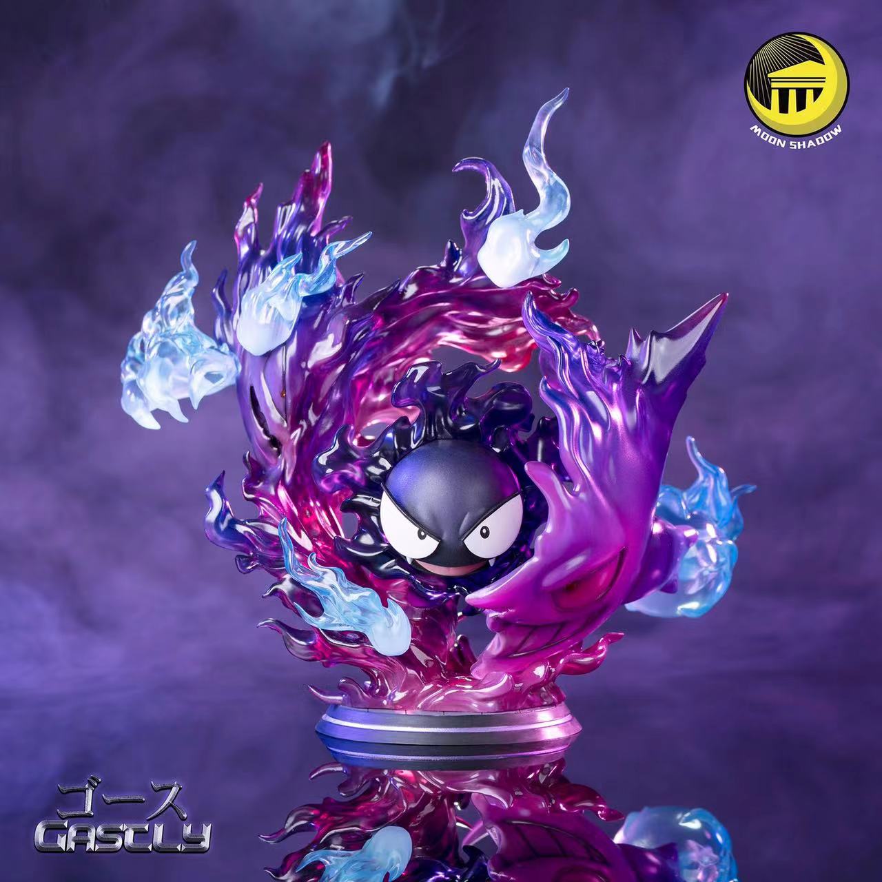 【In stock】Evolution Series Gastly evolute to Gengar with LED-Pokemon-Moon Shadow Studio