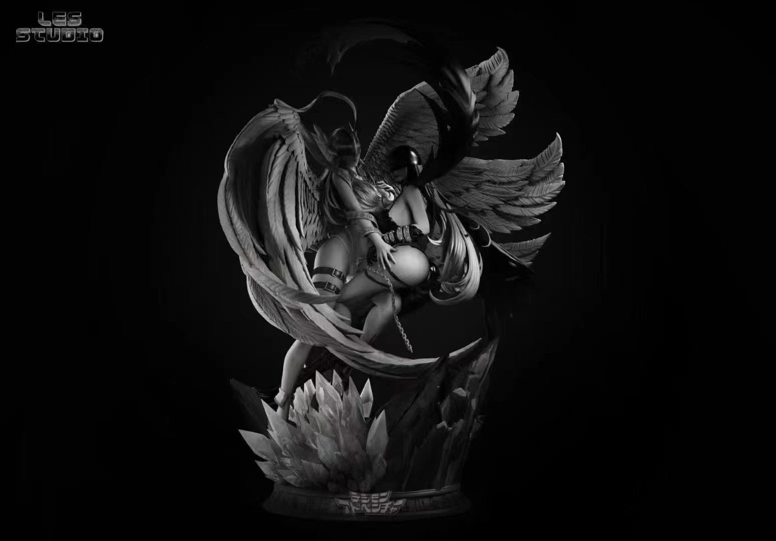 【In stock】Lady Devimon & Fairymon statue-Les Studio