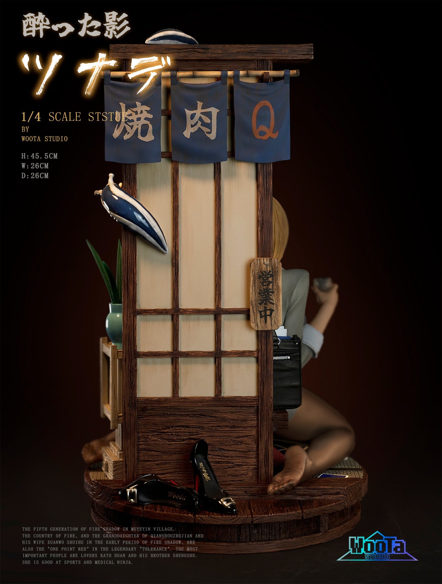 【Few left】1/4 Scale Tsunade GK Statue-Woota Studio