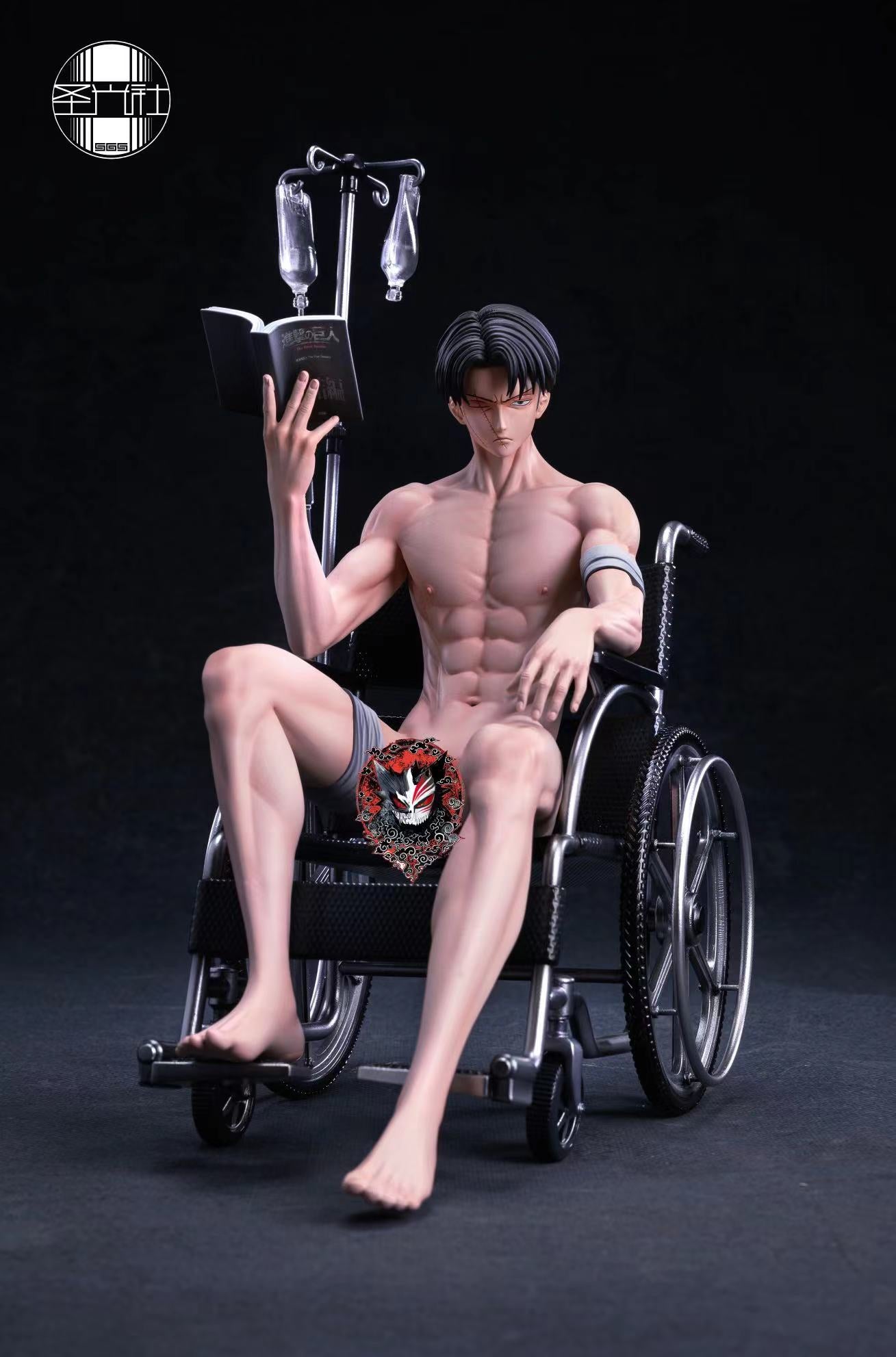 【Last-Piece】Wheelchair Style Levi Ackerman-Attack on Titan-SGS Studio