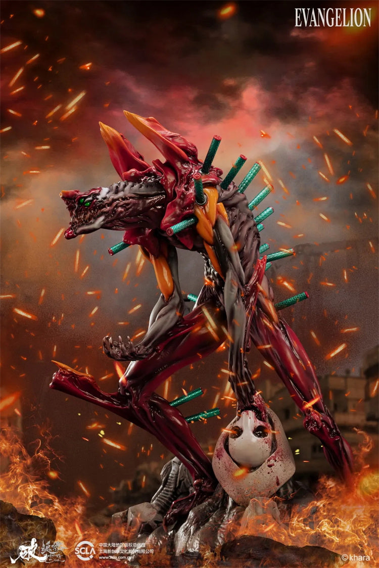 【Pre-sale】Licensed Burning Soul Series EVA-2 Production Beast Form-Evangelion-Manas Workshop
