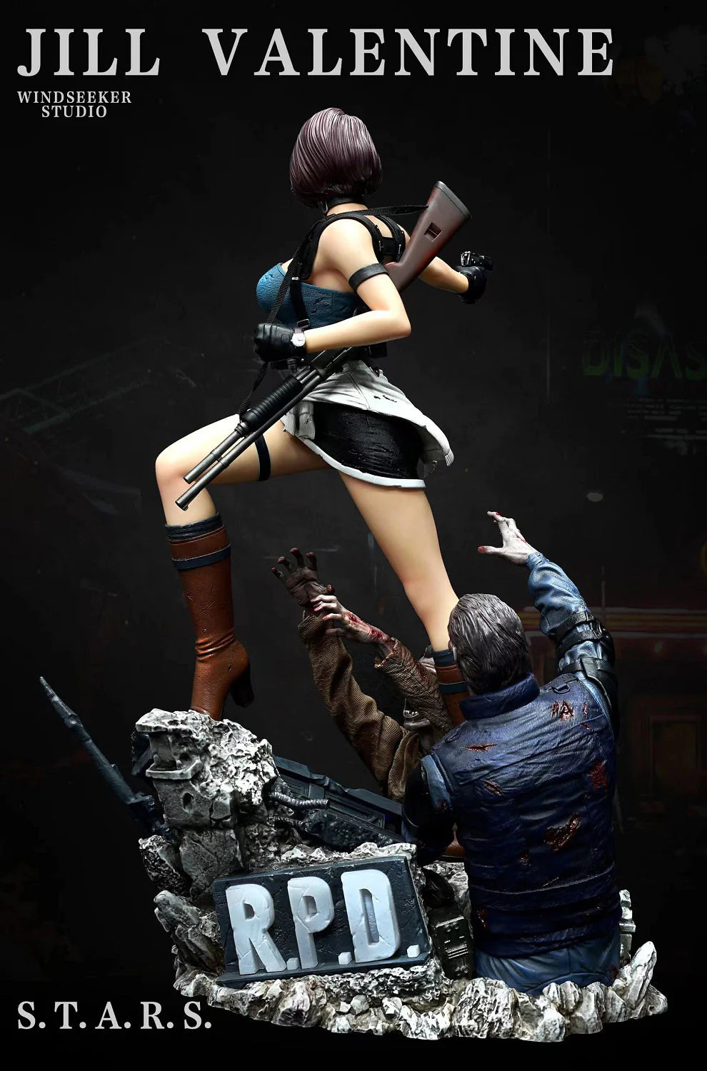 【In stock】1/4 Scale Jill Valentine with LED - Resident Evil- Windseeker Studio