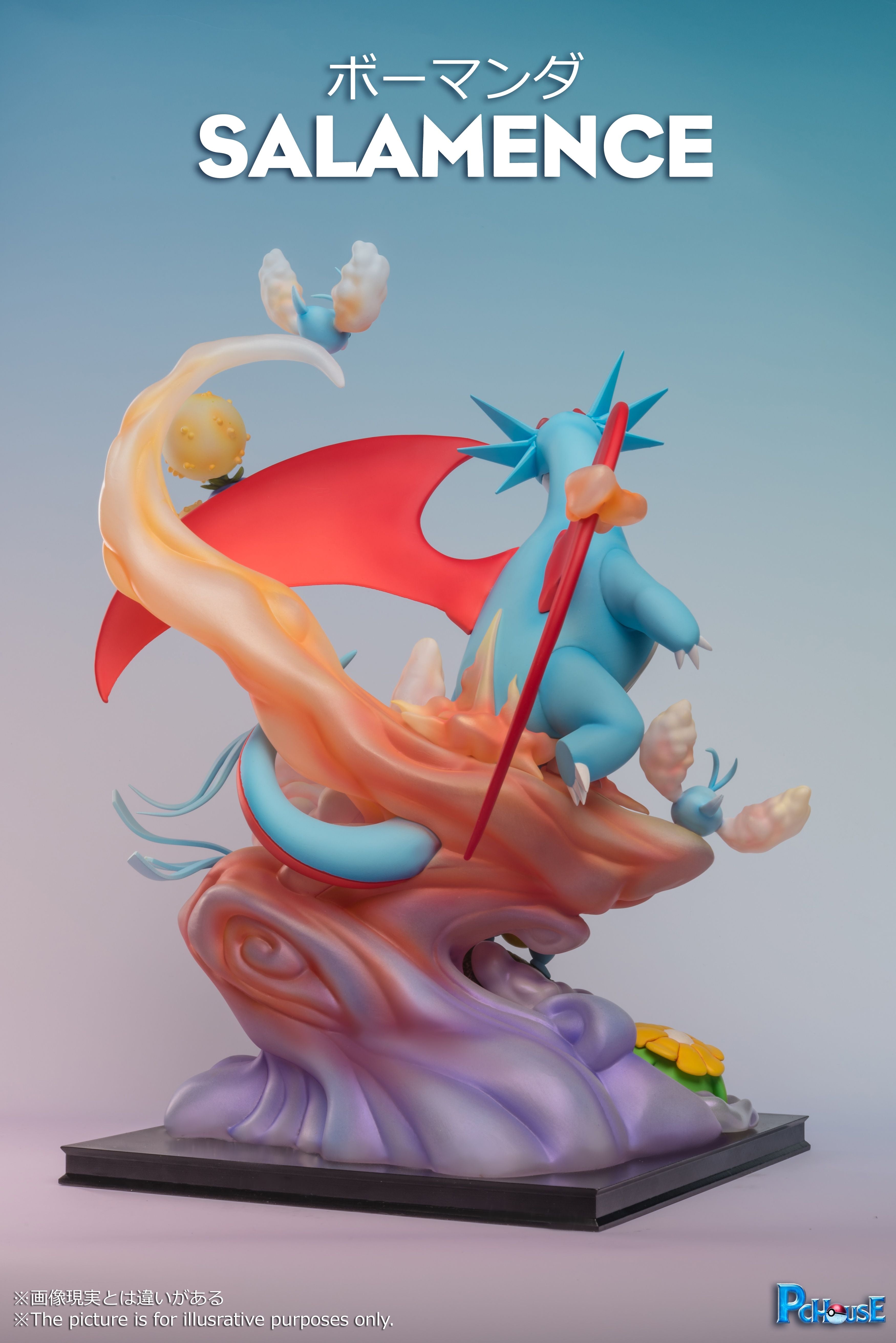 【In stock】Salamence-Pokemon-PC house