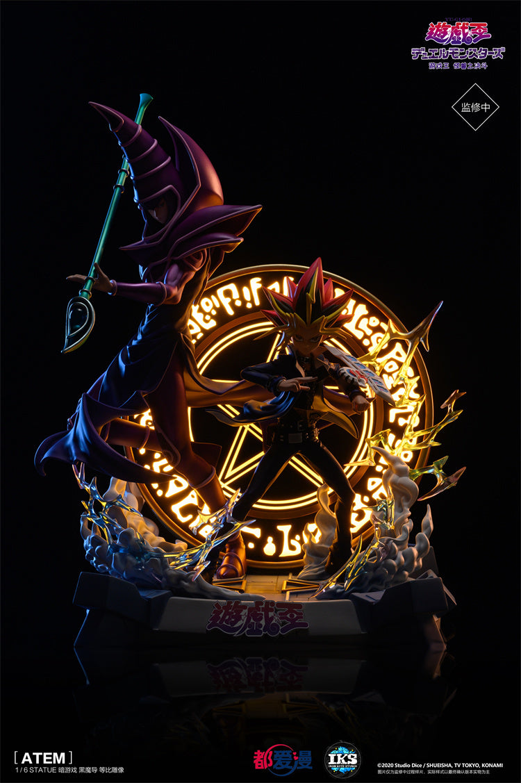 【Pre-sale】1/6 Scale Yugi Muto & Dark Magician with LED-Yu-Gi-Oh! Duel Monsters-IKS Studio