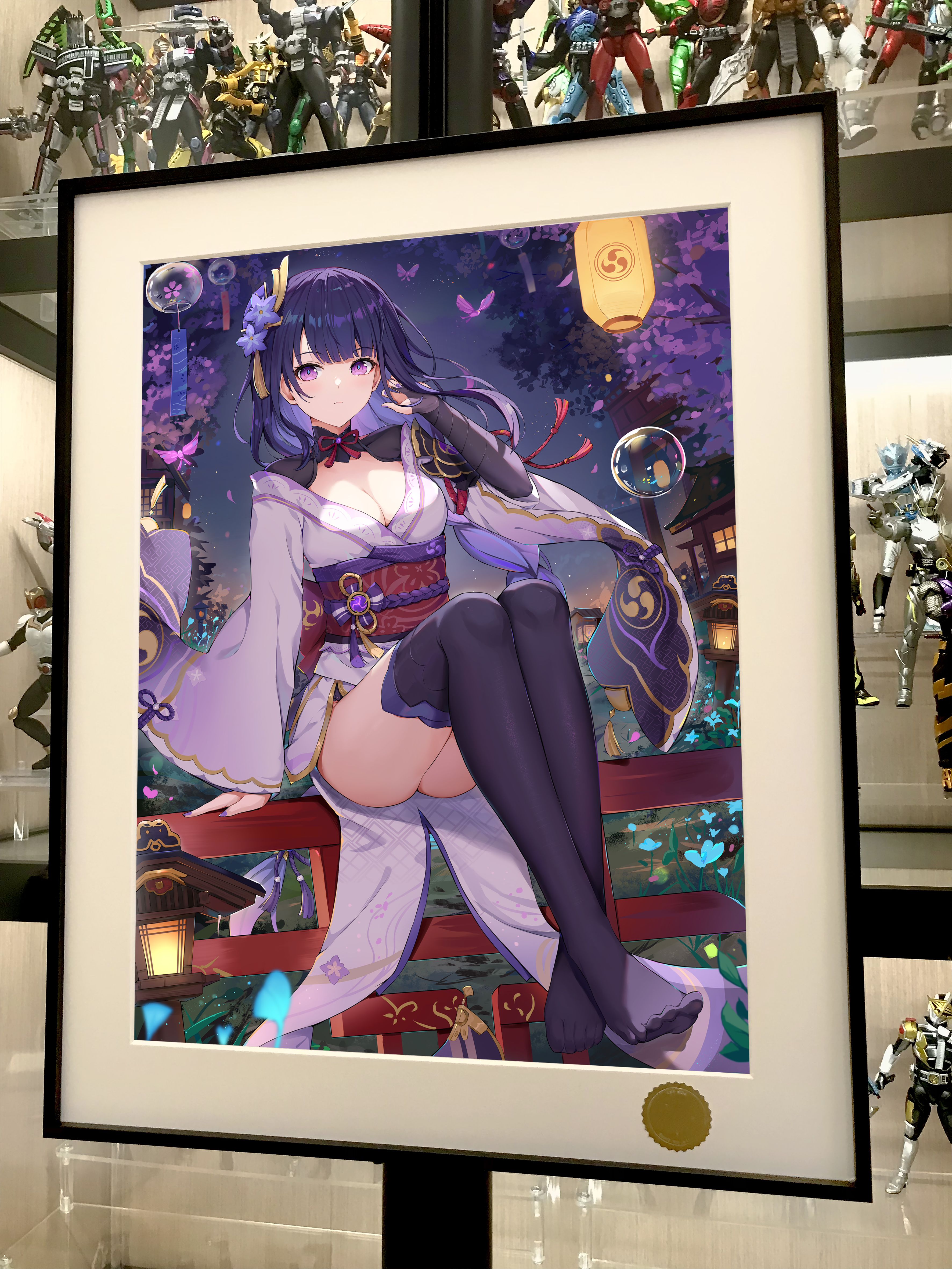 【Pre-sale】Raiden Shogun Decorative Painting-Genshin Impact-XingKong Studio