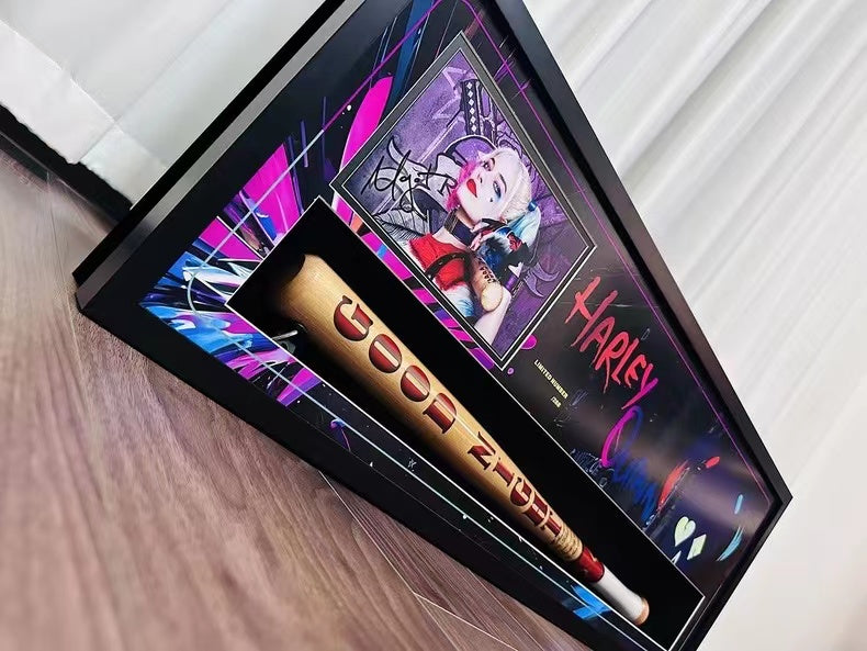 【Pre-sale】Decorative Painting of Harley Quinn Baseball Bat-Suicide Squad-Billion Birds Studio