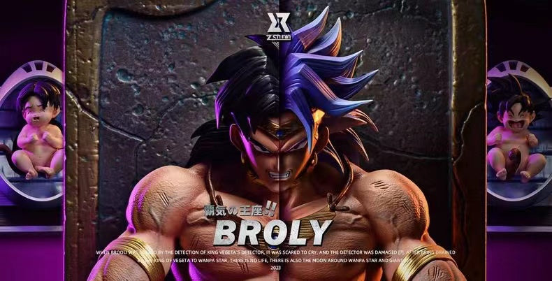 【Sold out】1/6 Scale Sitting Broly-DB-Z Studio