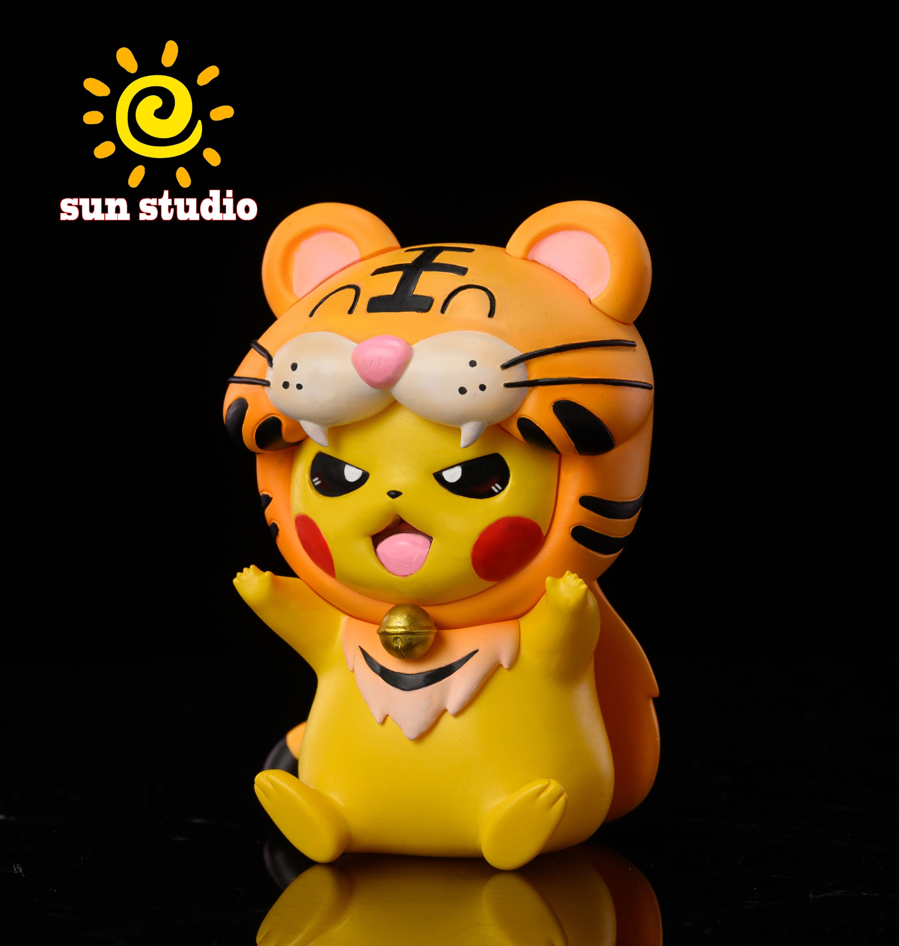 【Pre-sale】Tiger Cosplay Pikachu-Pokemon Resin Statue -Sun Studio