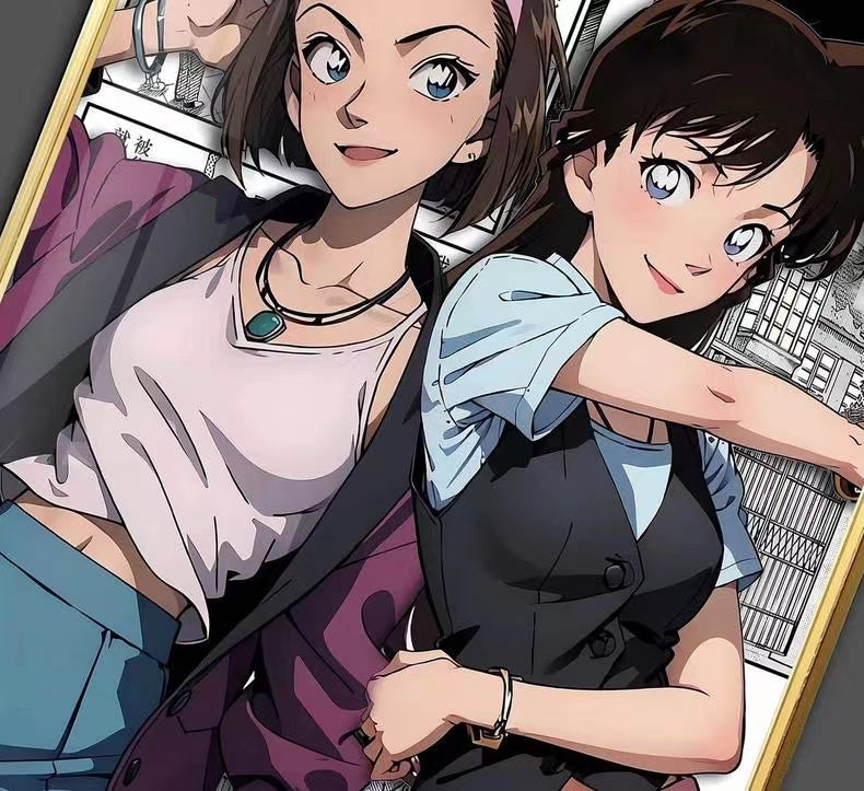 【In stock】Decorative Painting of Mouri Ran & Suzuki Sonoko-Detective Conan-Billion Birds Studio