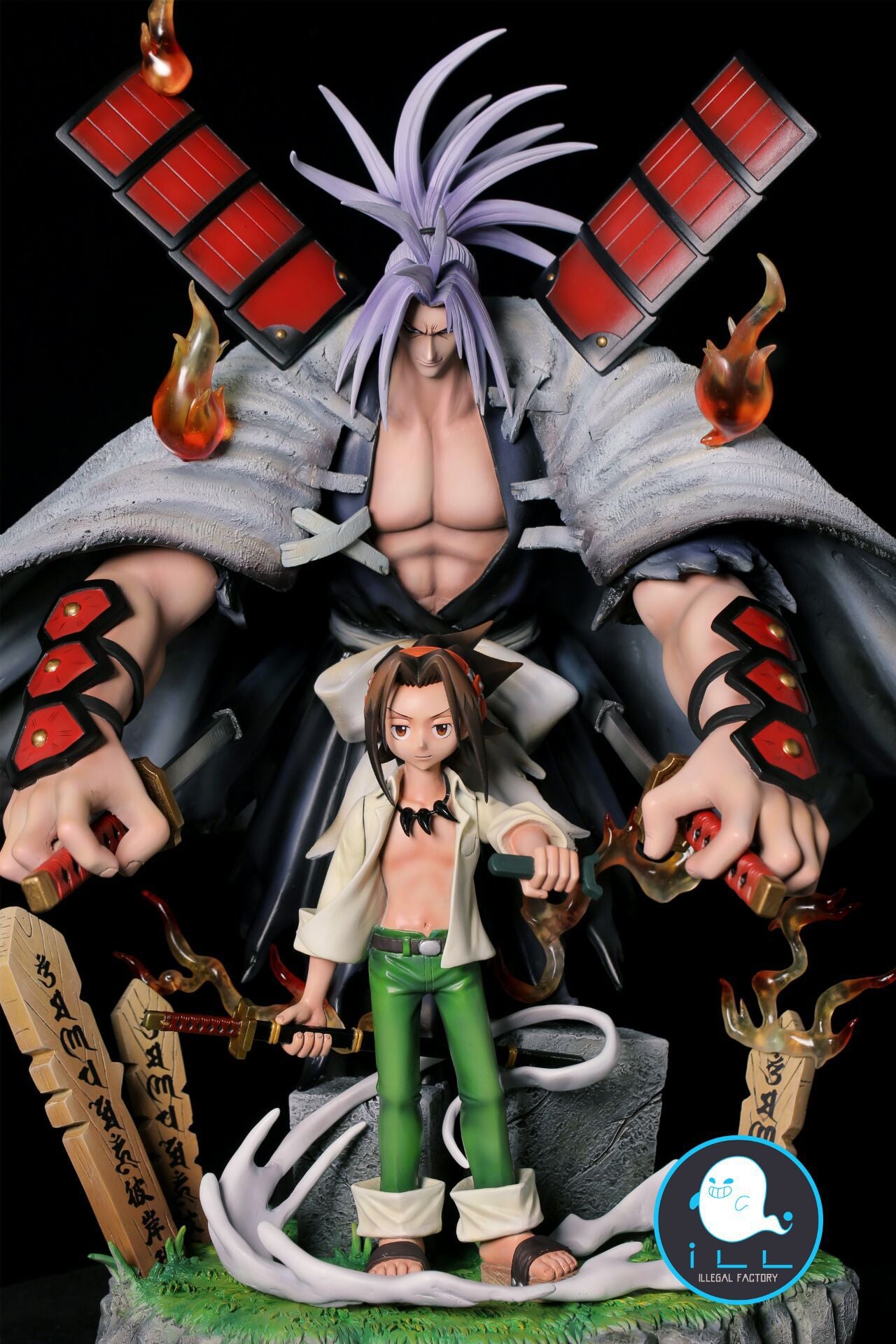 【In stock】Aidamaru & Asakura Yoh-Shaman King-ILL underground Studio