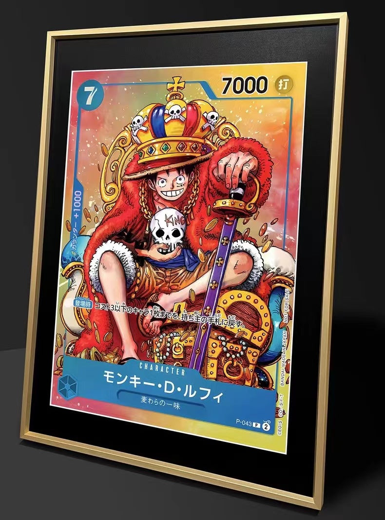【In stock】Decorative Painting of Luffy-One piece-Billion Birds Studio