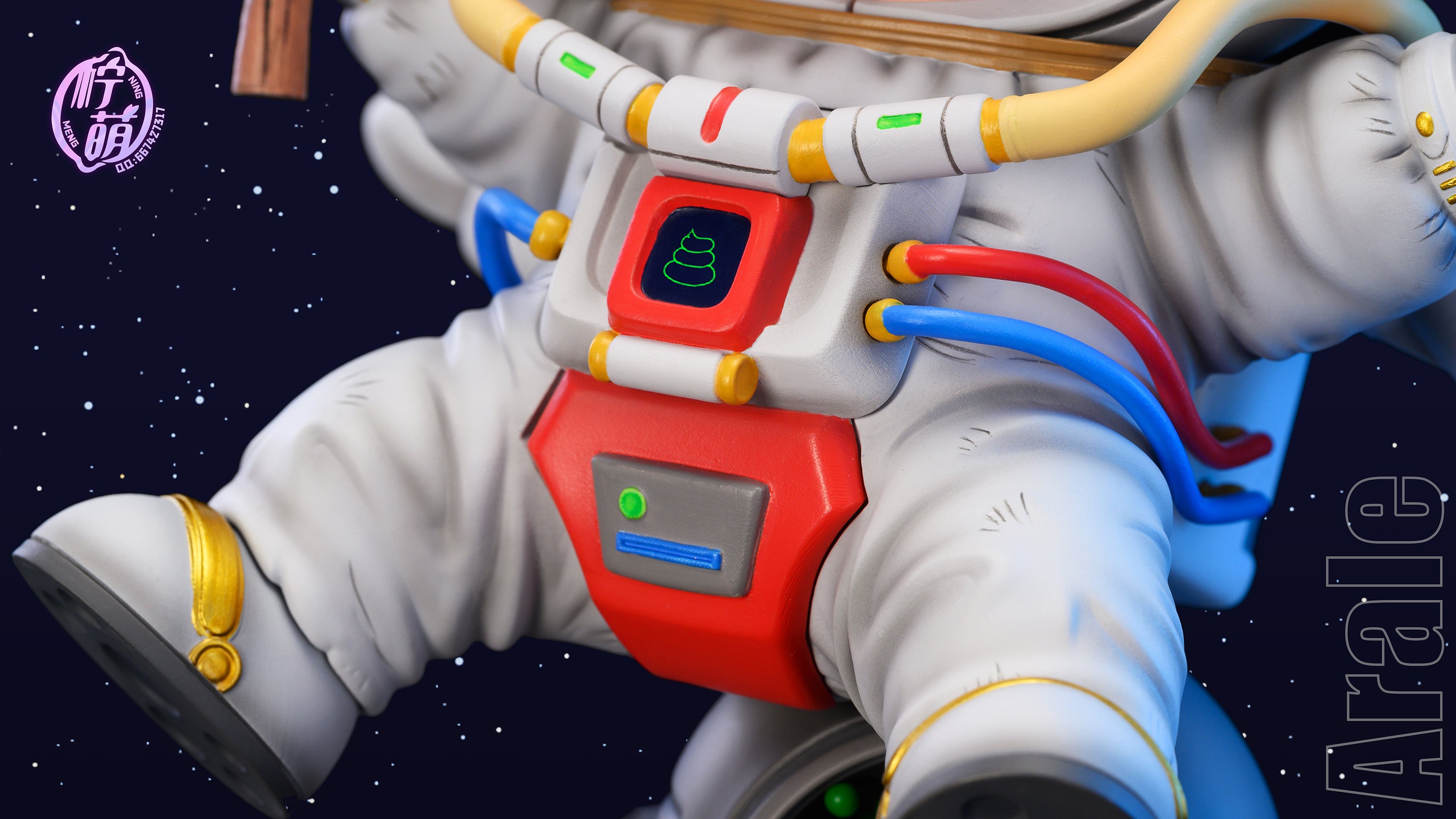 【Pre-sale】Spaceman Arale Norimaki with LED-Dr. Slump-Nivy Mevy Studio