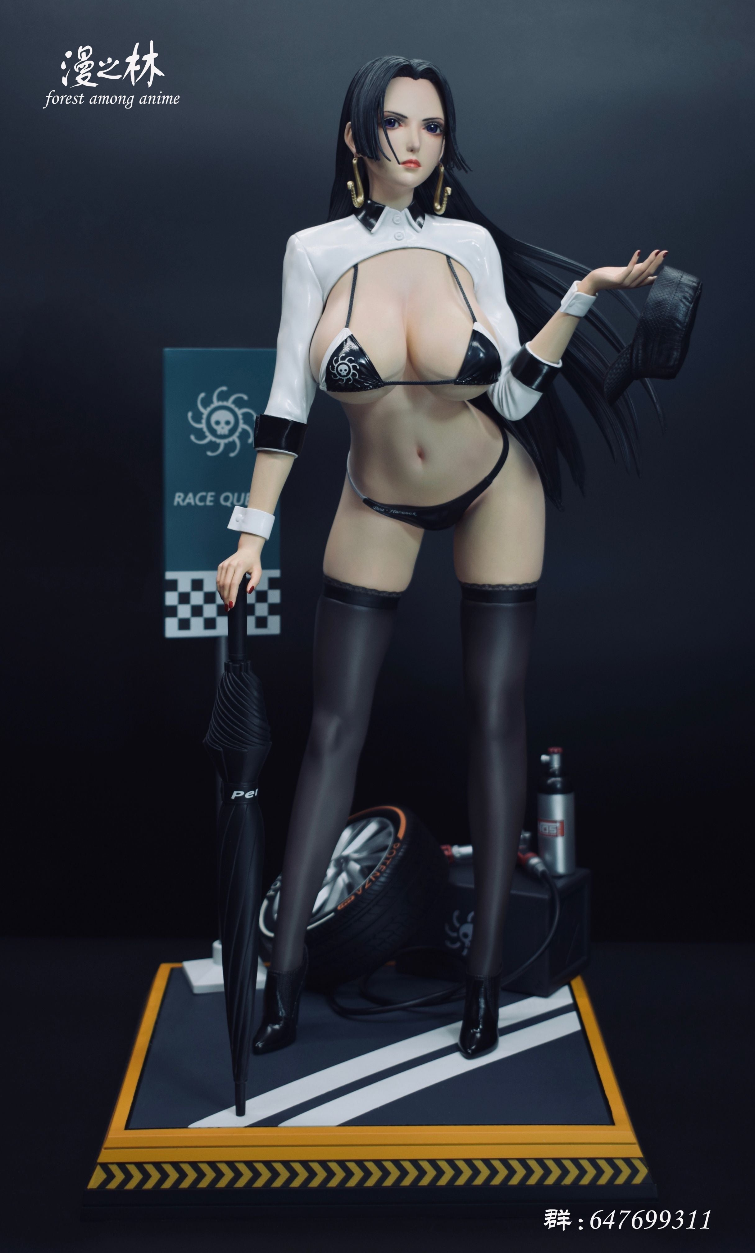 【Pre-sale】1/4 Scale Race Girl Boa Hancoc-One piece-MZL Studio