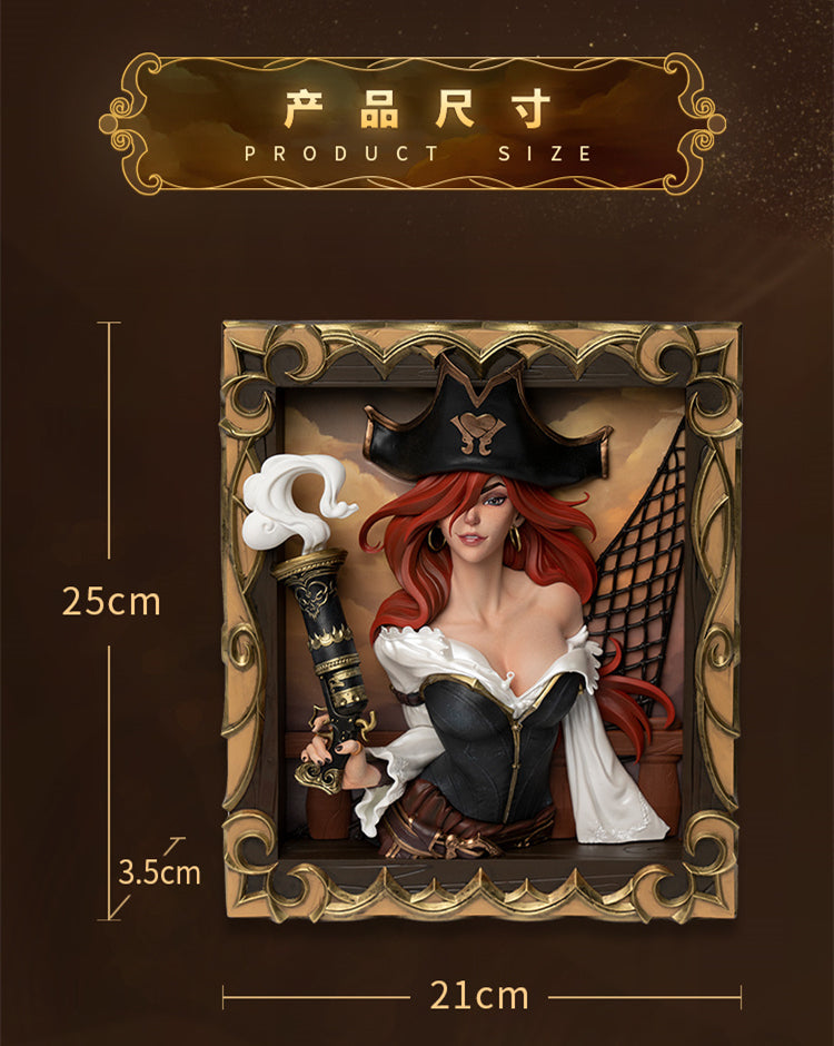 【Pre-sale】Miss Fortune Framed Statue-League of legends-Infinity Studio