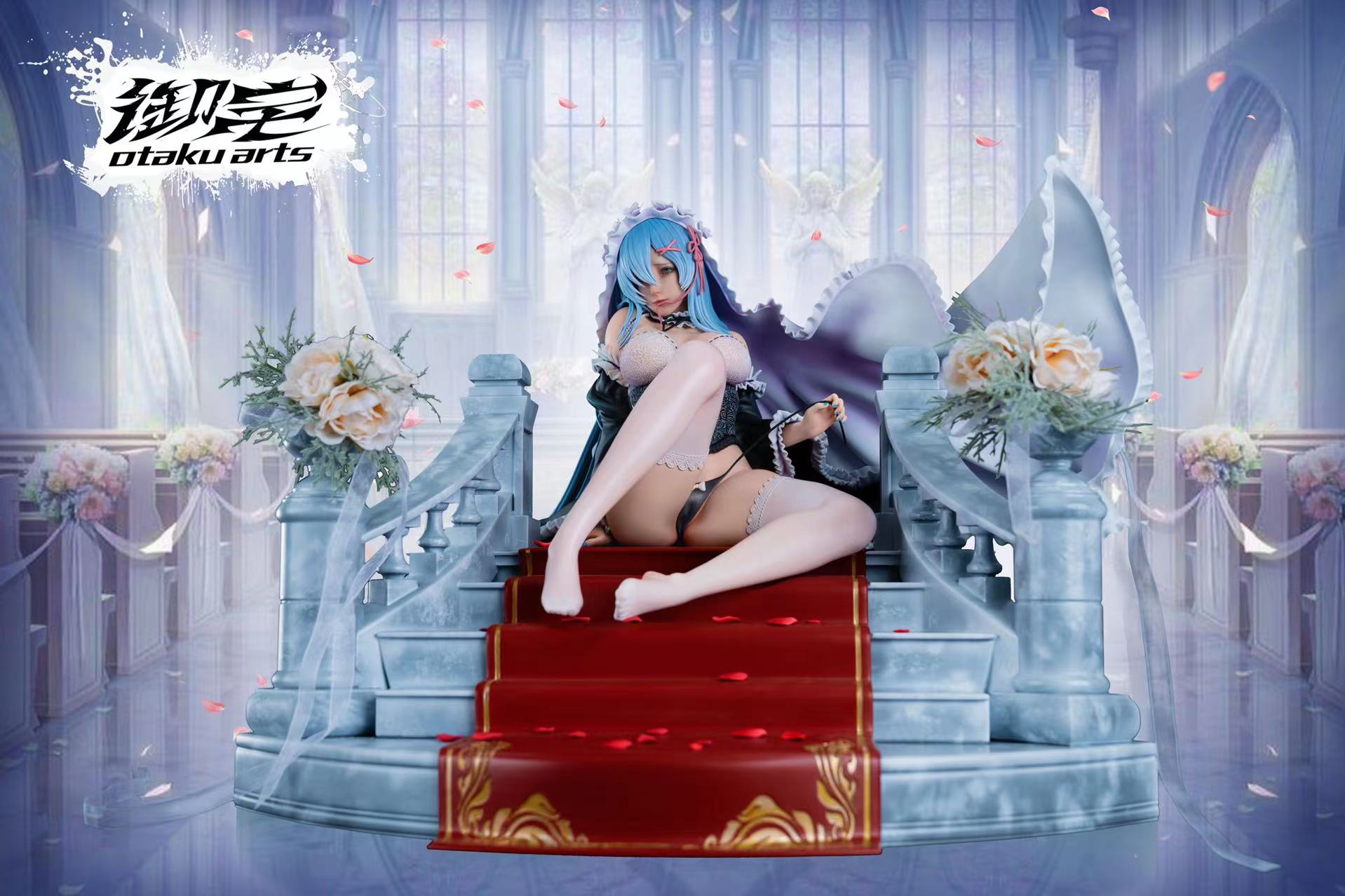 【Pre-sale】1/4 Scale Wedding Dress Rem-Re:Starting Life From Zero in a Different World-Otaku Arts Studio