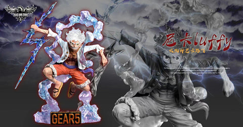 【In stock】Gear Fifth Sun God Nika Monkey D. Luffy with LED-One piece-Black Hawk Studio