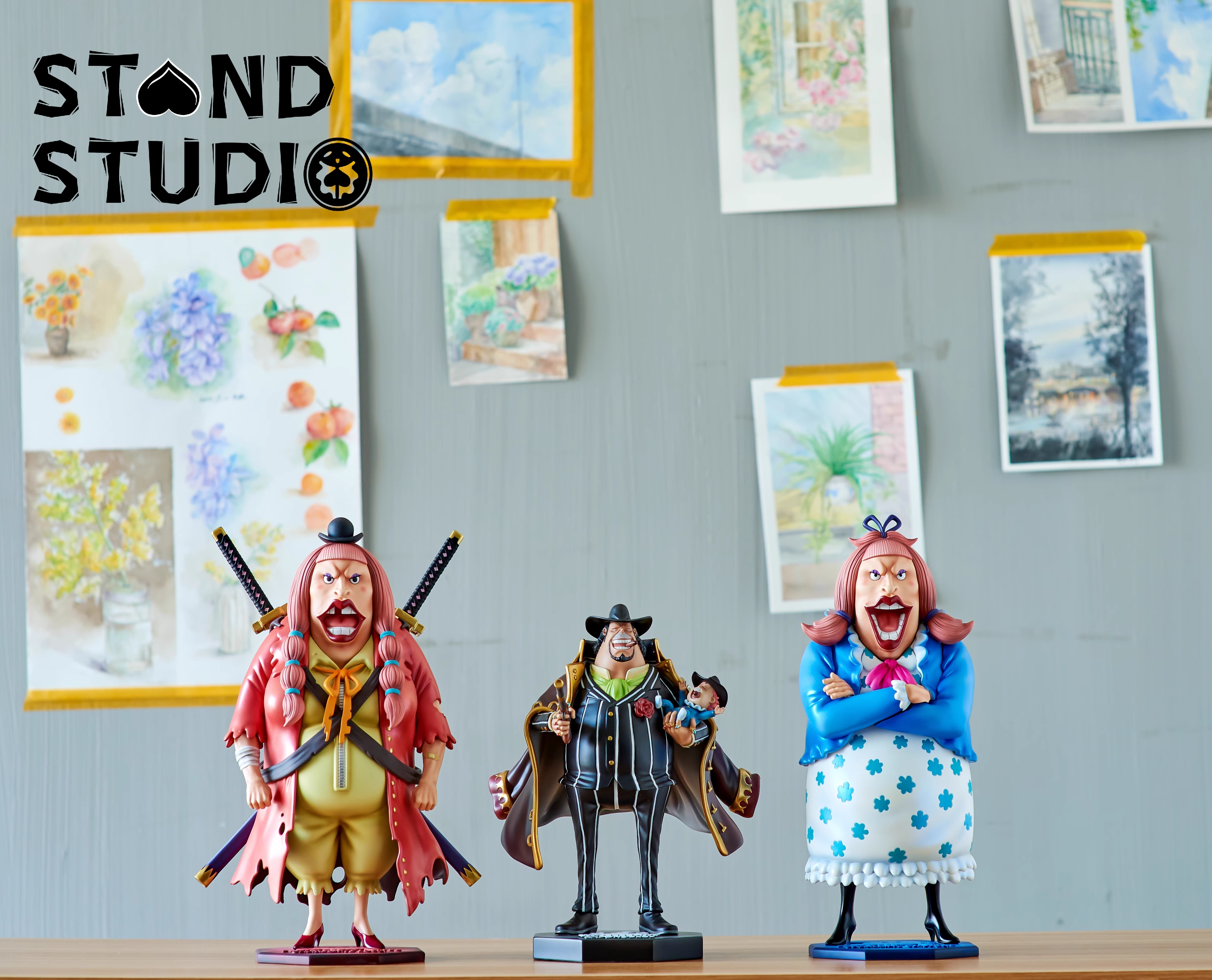 POP Studio Charlotie Chiffon & Charlotie Lola-One piece-Stand Studio