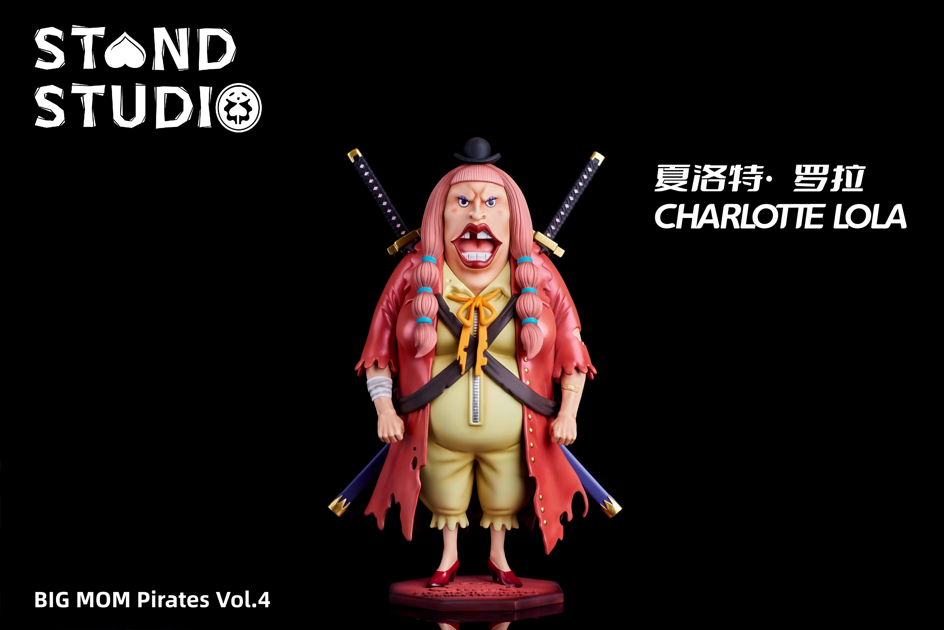 POP Studio Charlotie Chiffon & Charlotie Lola-One piece-Stand Studio