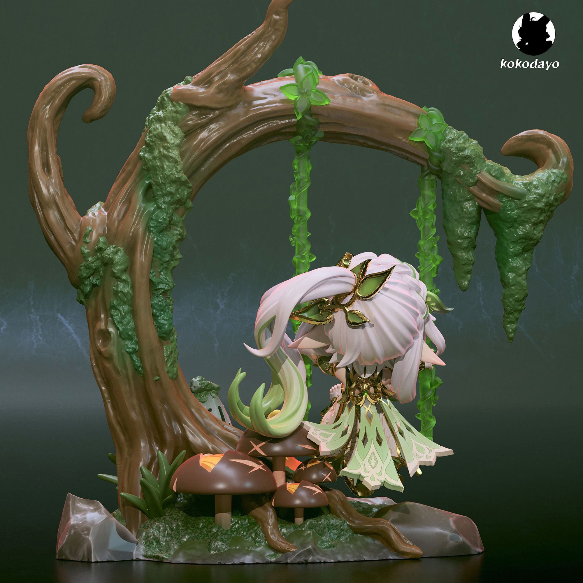 【Pre-sale】Nahida on the Cradle-Genshin Impact-koko dayo Studio