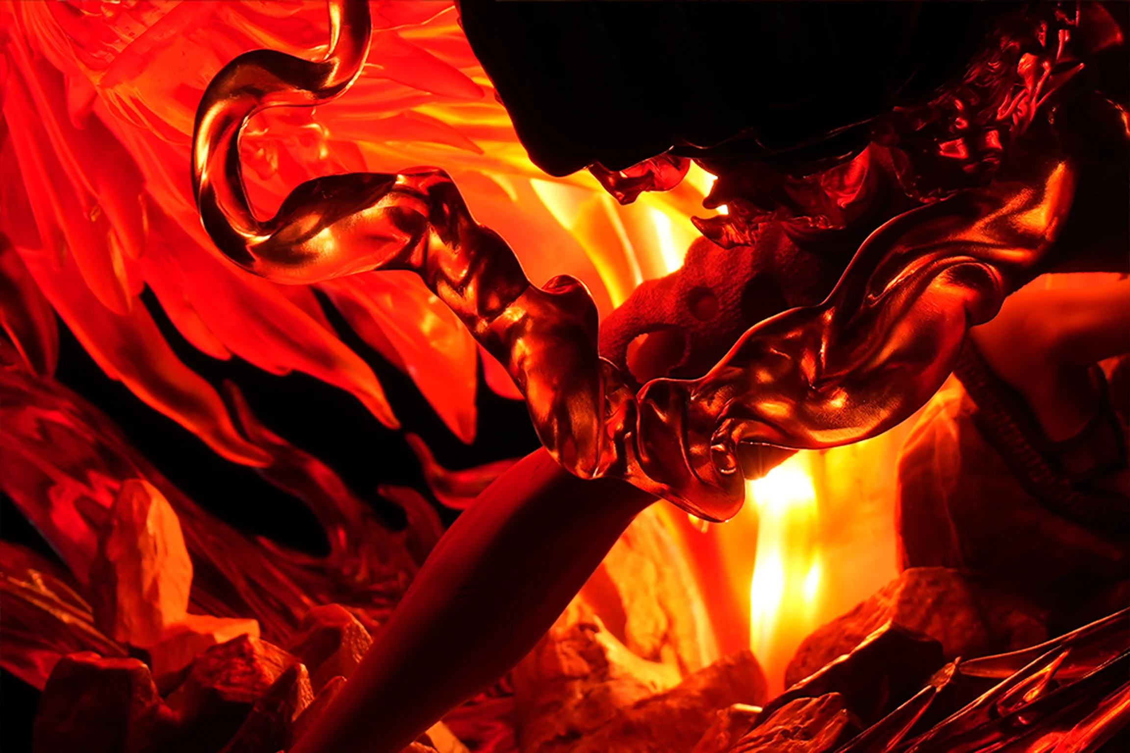 【Pre-sale】Flame Lion Nika Monkey D. Luffy with LED-ONE PIECE-MY Studio