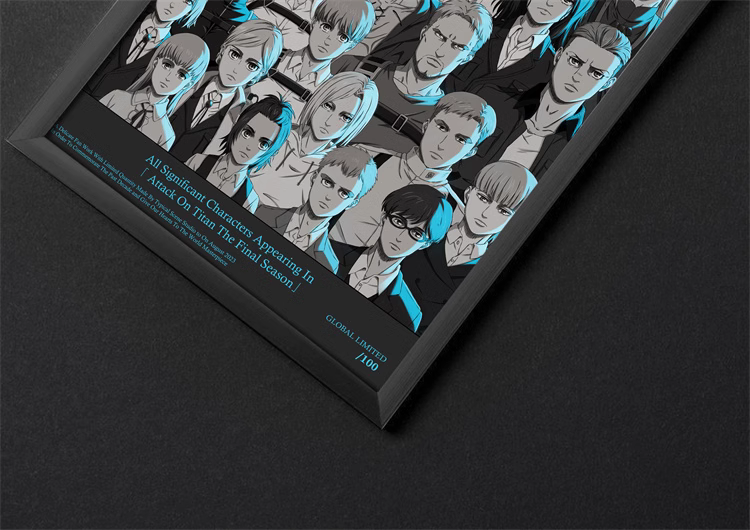 【Pre-sale】Decorative Painting of Characters of Attack on Titan-Typical Scene Studio