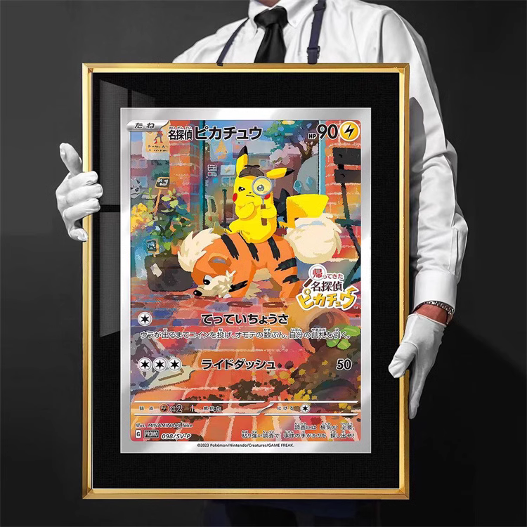 【In stock】Decorative Painting of Detective Pikachu-Pokemon-Billion Birds Studio