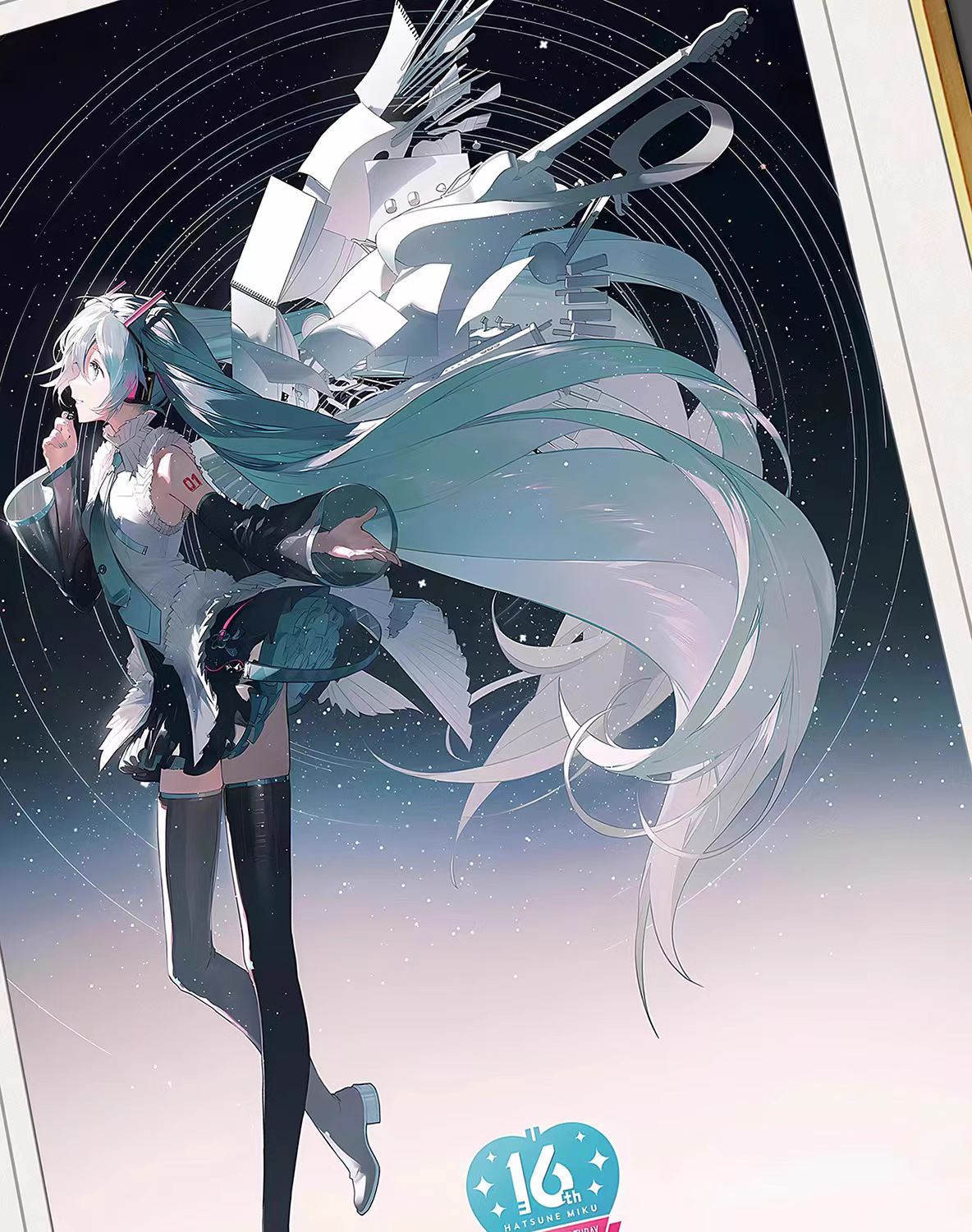 【In stock】Decorative Painting of 16th Birthday Hatsune Miku-Vocaloid-Billion Birds Studio