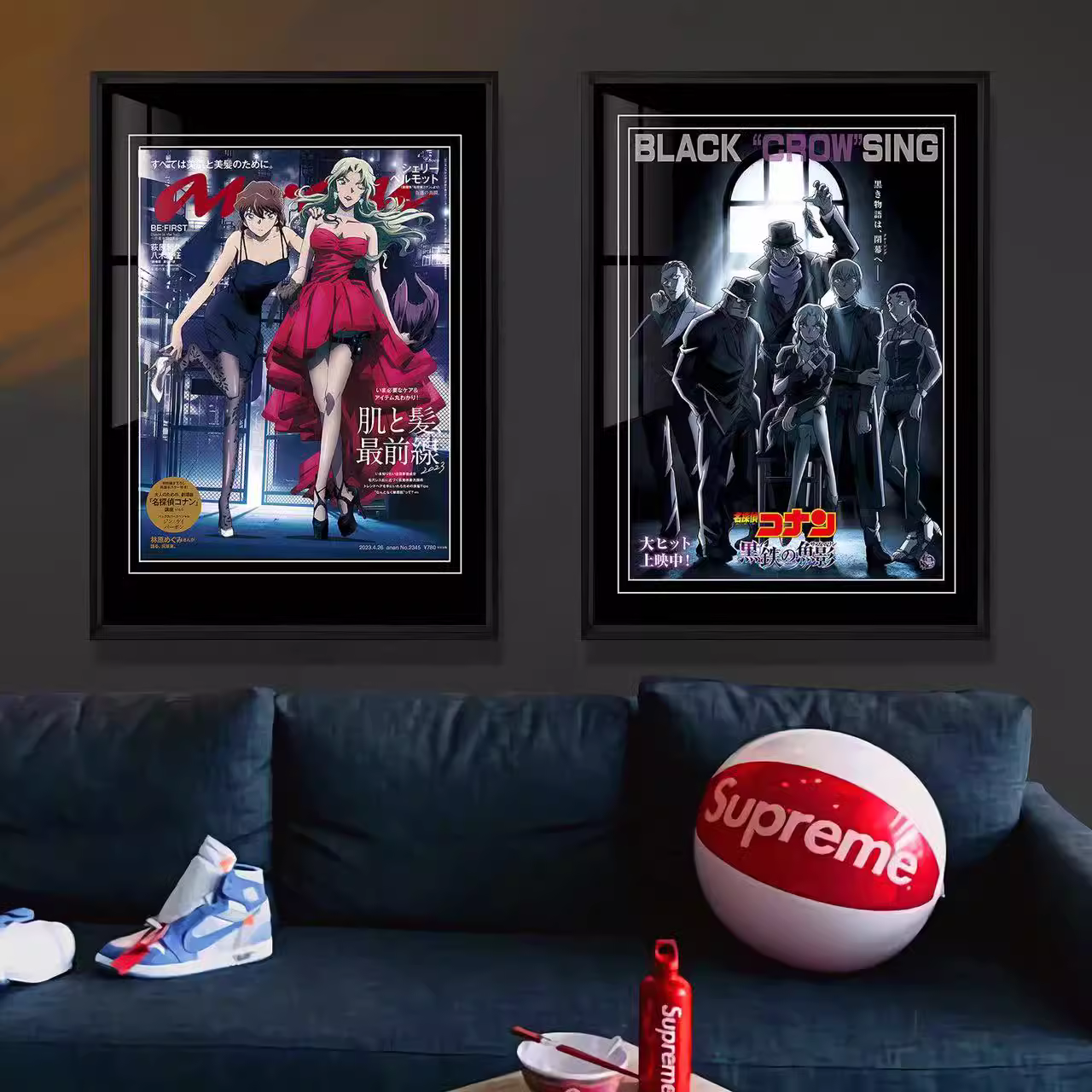 【In stock】Decorative Painting of Black Organization-Detective Conan-Billion Birds Studio