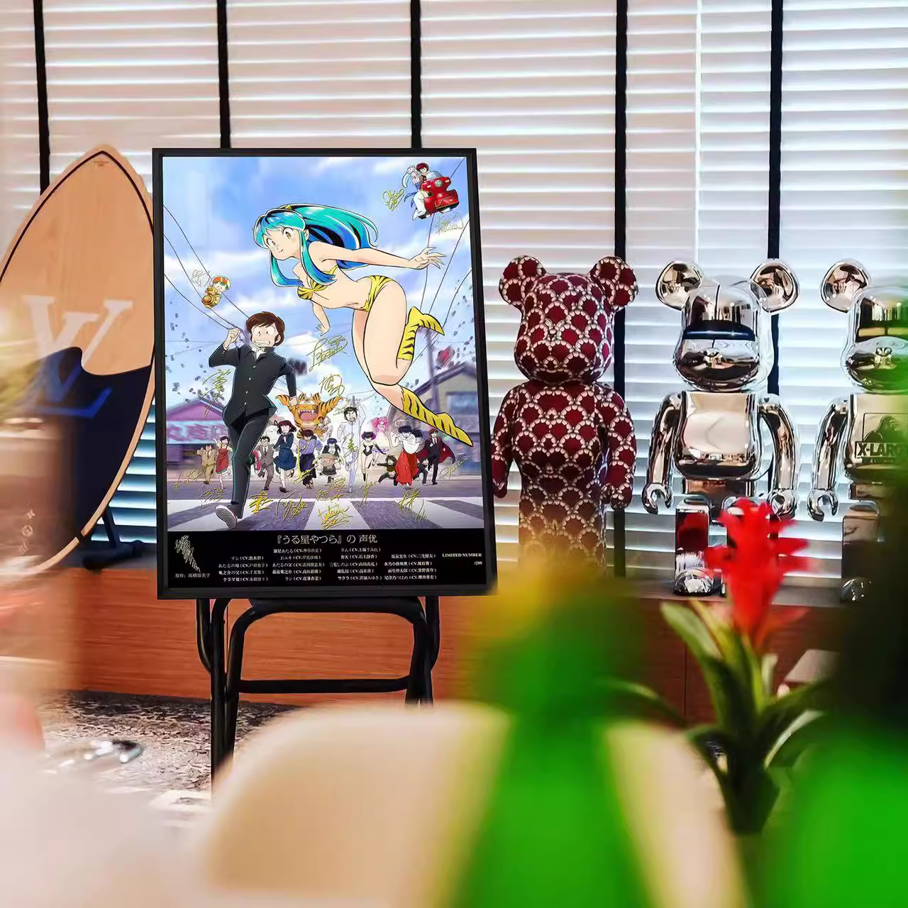 【In stock】Decorative Painting of Moroboshi Ataru & Miyake Shinobu-Urusei Yatsura-Billion Birds Studio