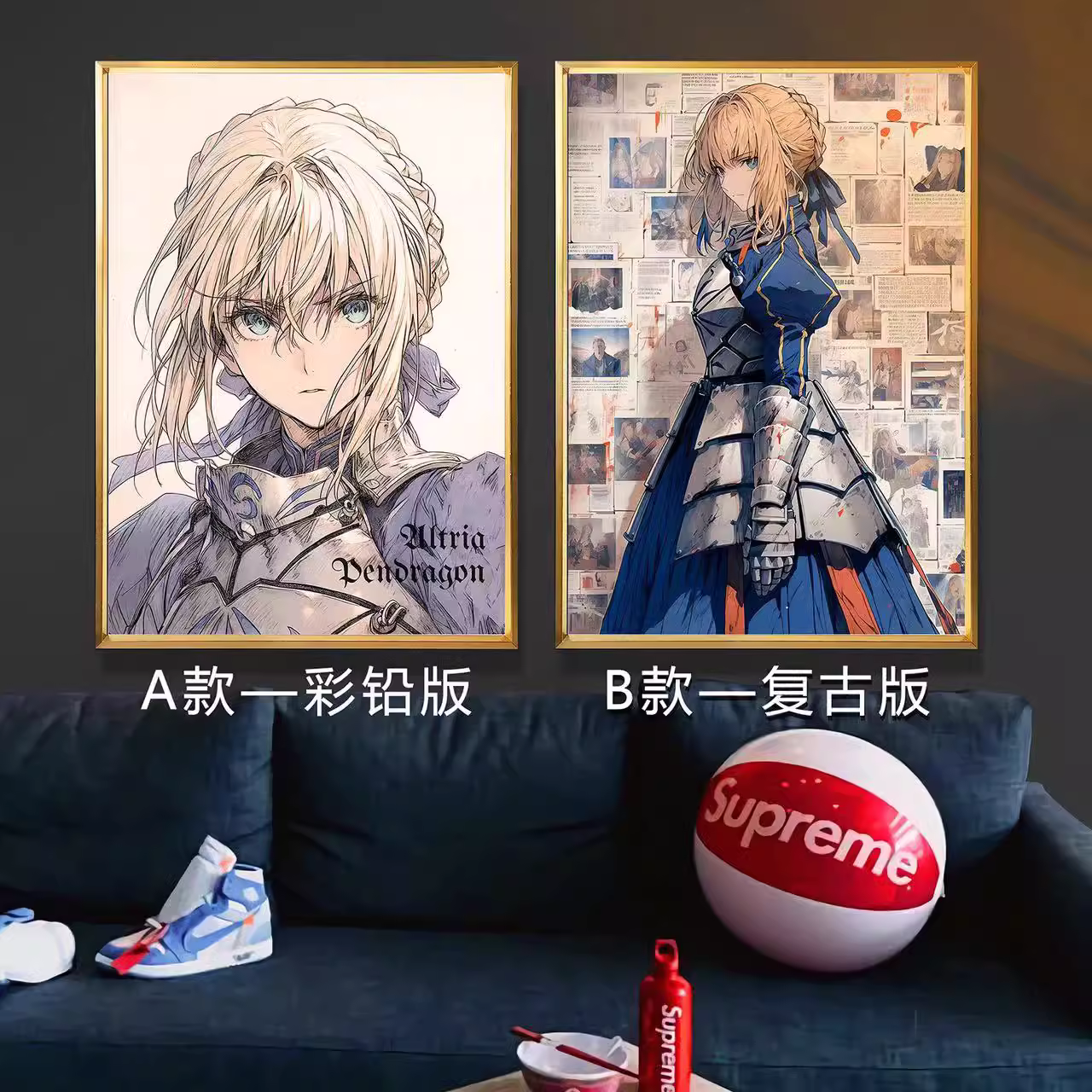 【In stock】Decorative Painting of Altria Pendragon-Fate/stay night-Billion Birds Studio