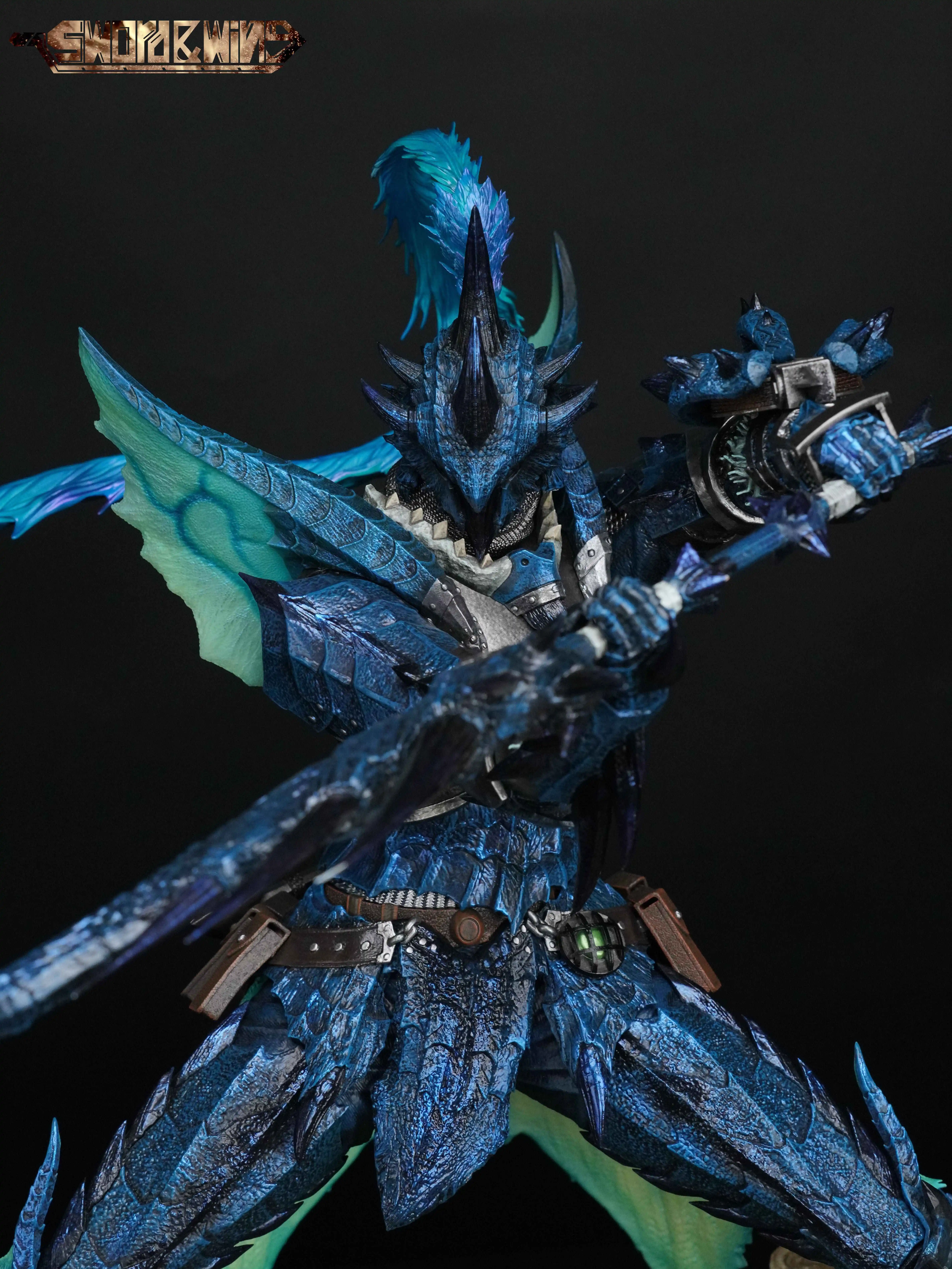 【Pre-sale】Male Fire Dragon & Azure Rathalos-Monster Hunter-Sword & Wing Studios