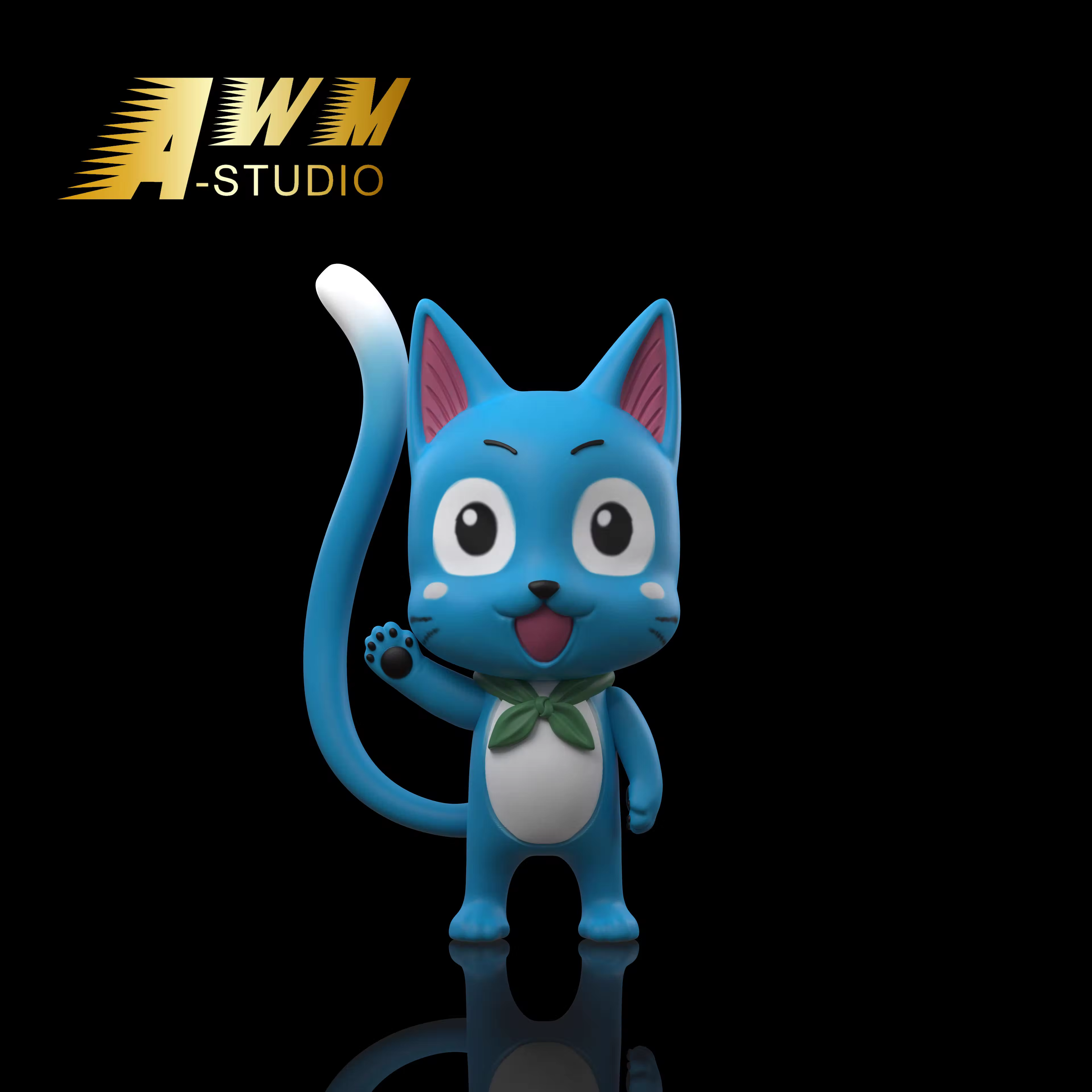 【Pre-sale】WCF Scale Etherious • Natsu • Dragneel & Happy-Fairy Tail-AWM Studio