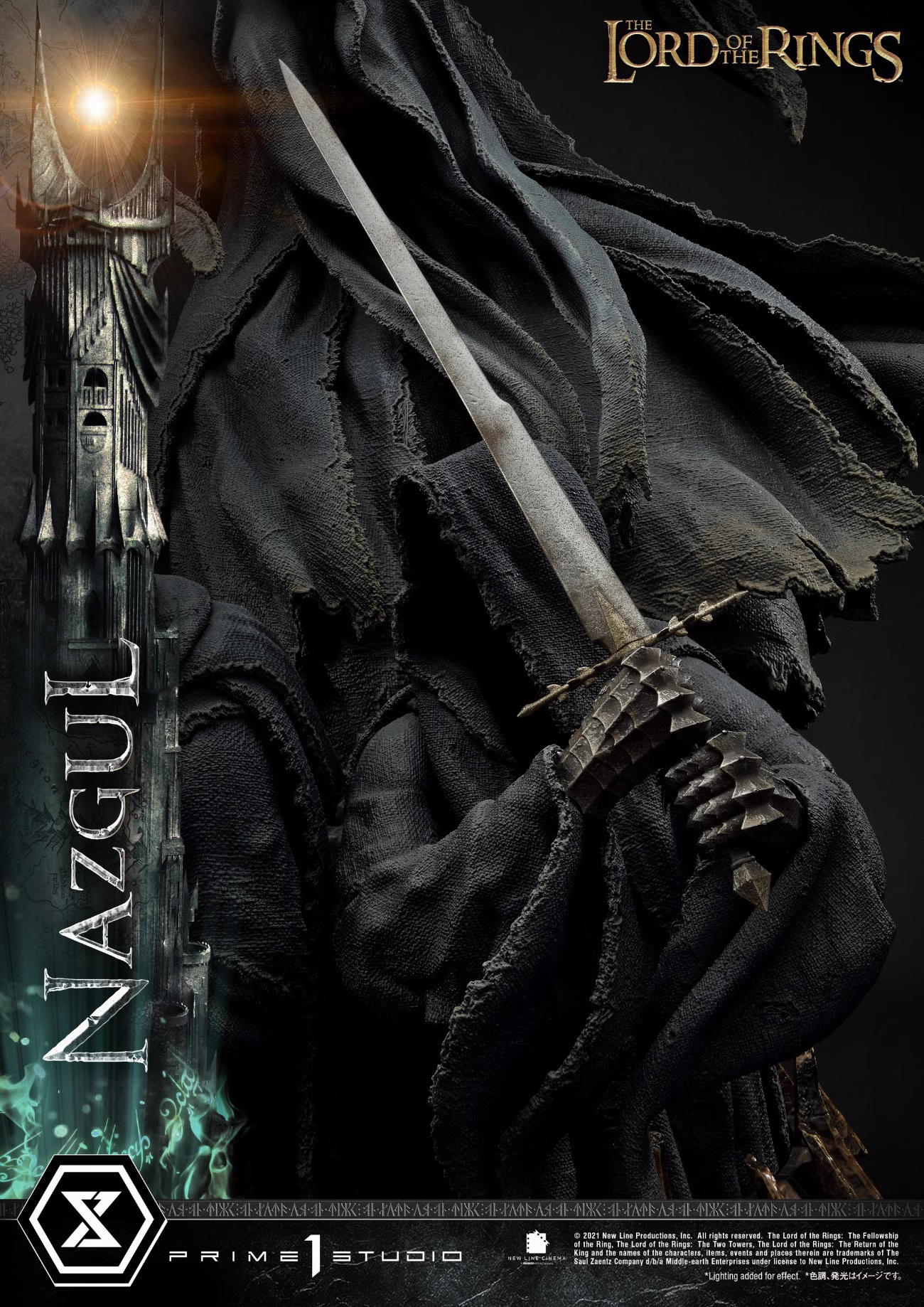 【In stock】1/4 Scale Collection Version PMLOTR 08S NAZGUL Ringwraith-The Lord of the Rings-Prime 1 Studio