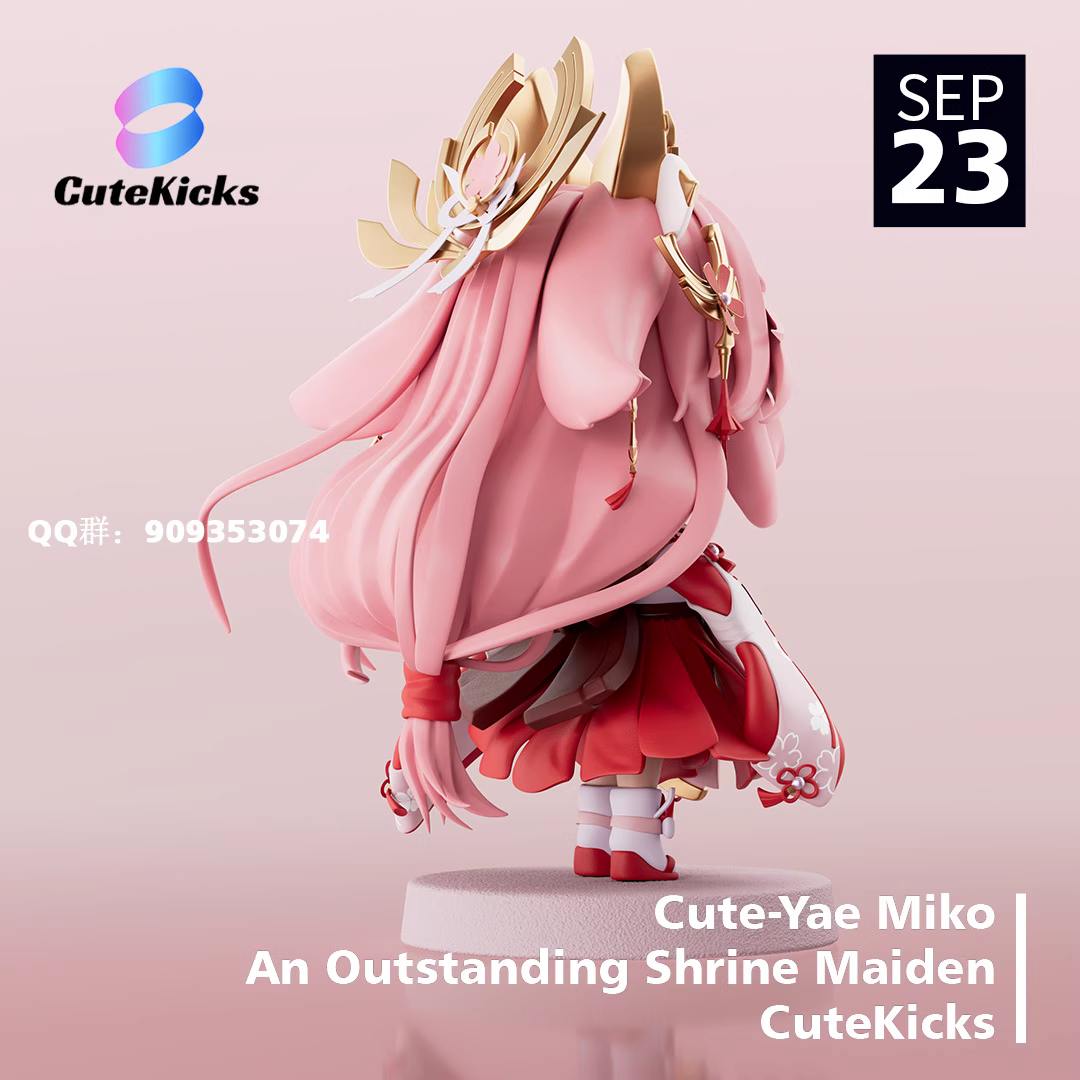 【Pre-sale】Q Version Yae Miko-Genshin Impact-CuteKicks Studio