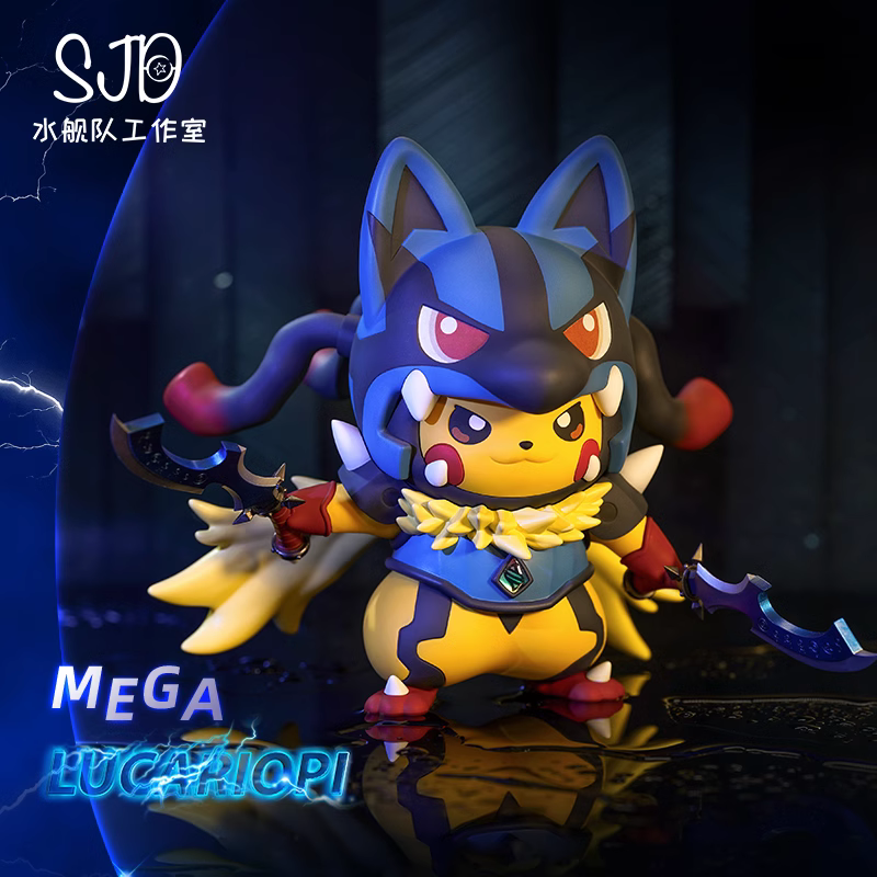 【Pre-sale】Mega Pikachu Cosplay Lucario-Pokemon-SJD Studio