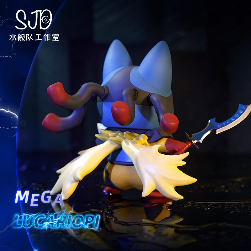 【Pre-sale】Mega Pikachu Cosplay Lucario-Pokemon-SJD Studio