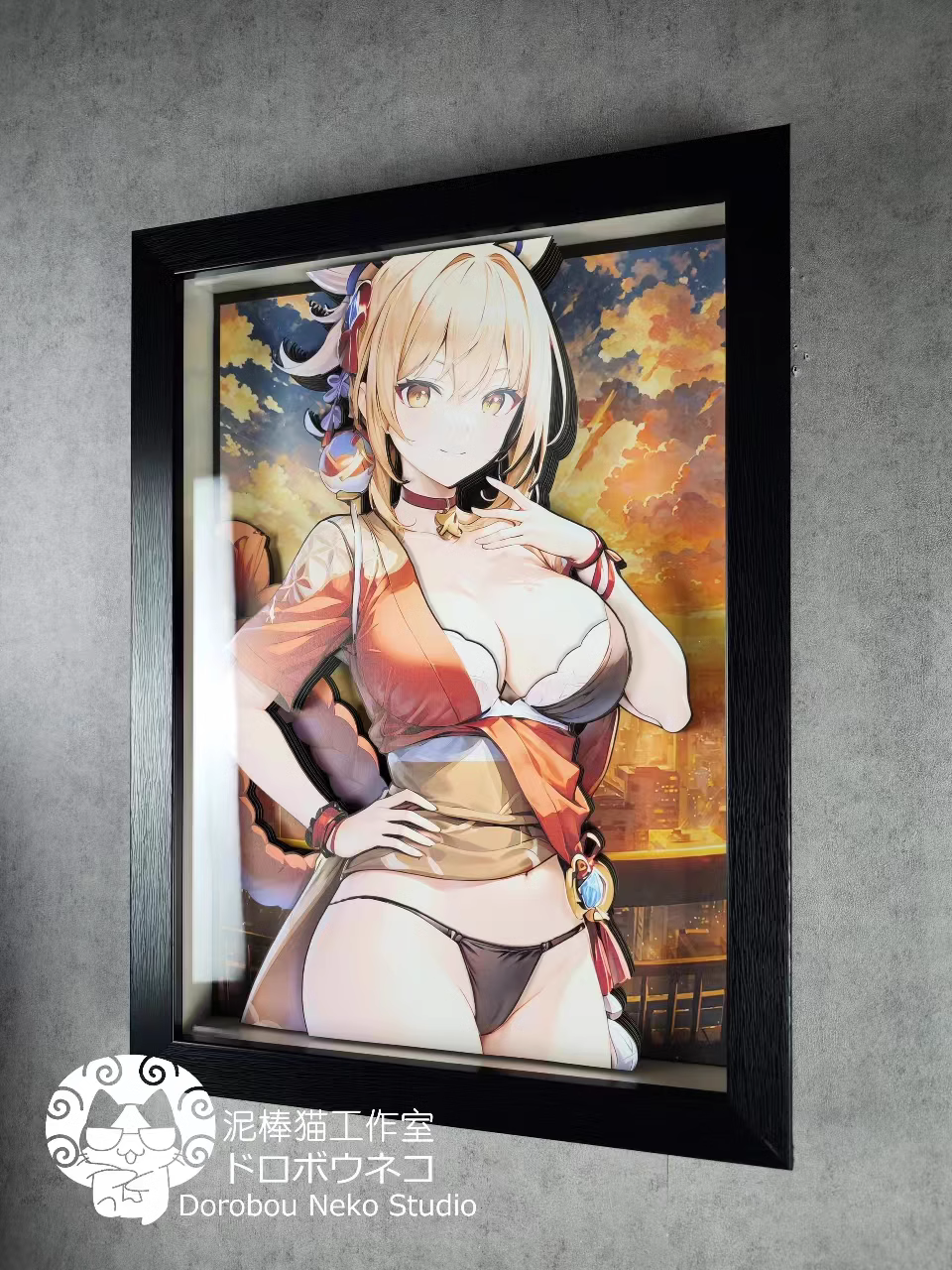 【In stock】DSRL-016 Decorative Painting of Yoimiya-Genshin Impact-Dorobou Neko Studio