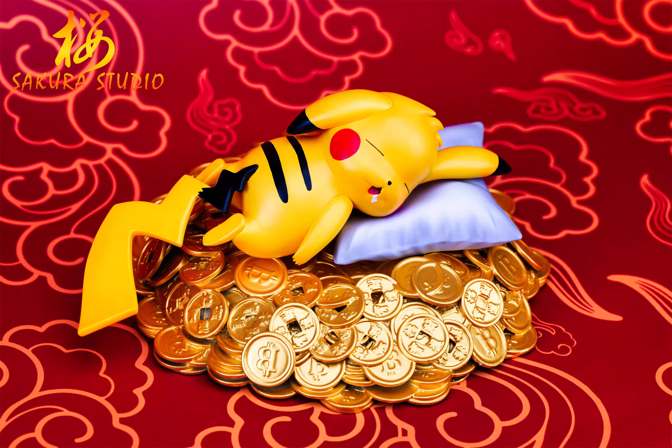 【Pre-sale】Slack Off Pikachu-Pokemon-SAKURA Studio