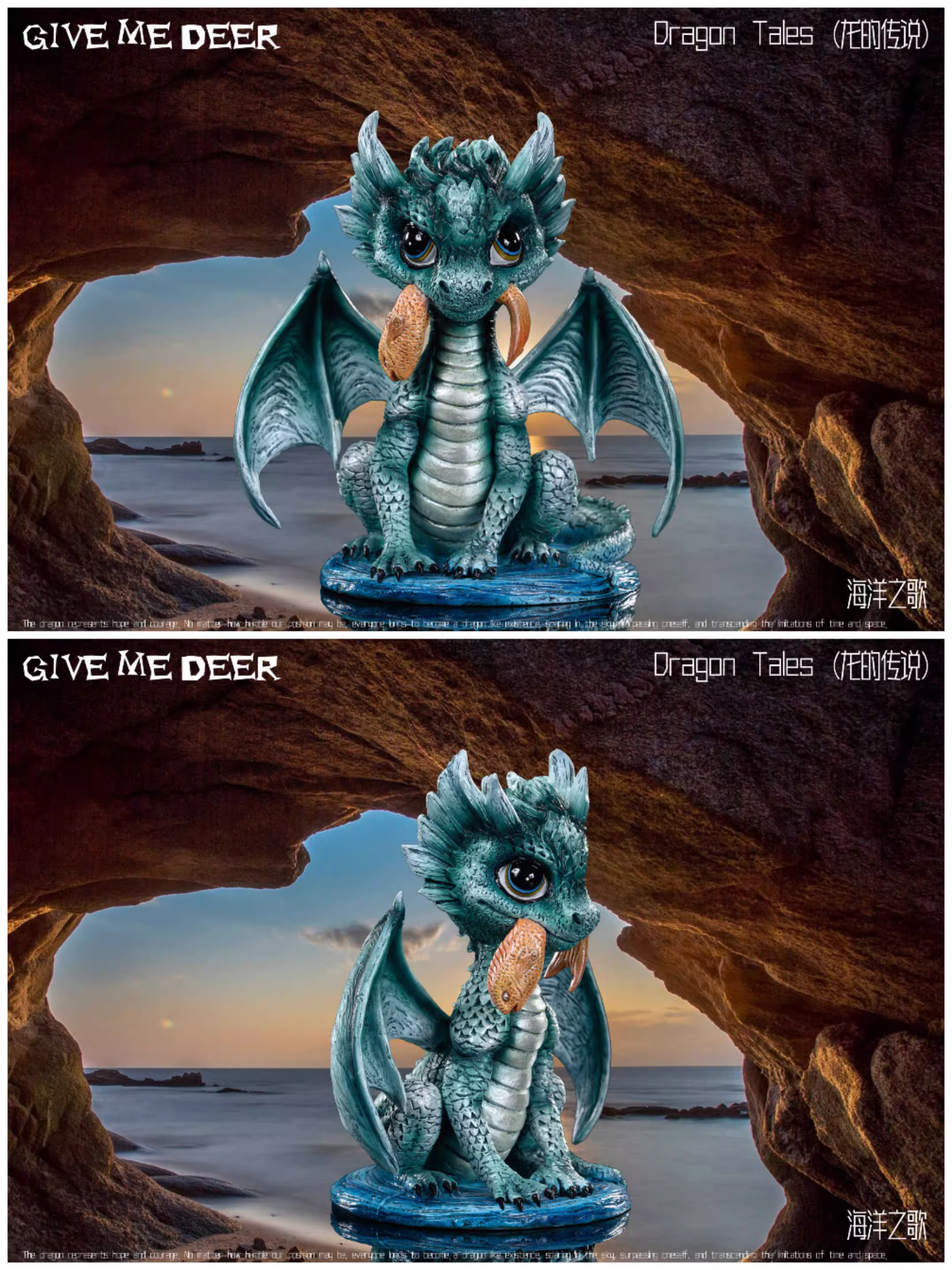 【Pre-sale】Four Types of Dragon-Dragon Tales-GIVE ME DEER Studio