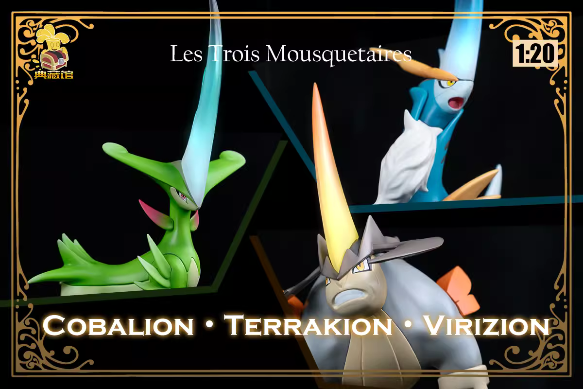 【Pre-sale】1/20 Scale Les Trois Mousquetaires-Pokemon-DianCangGuan Studio
