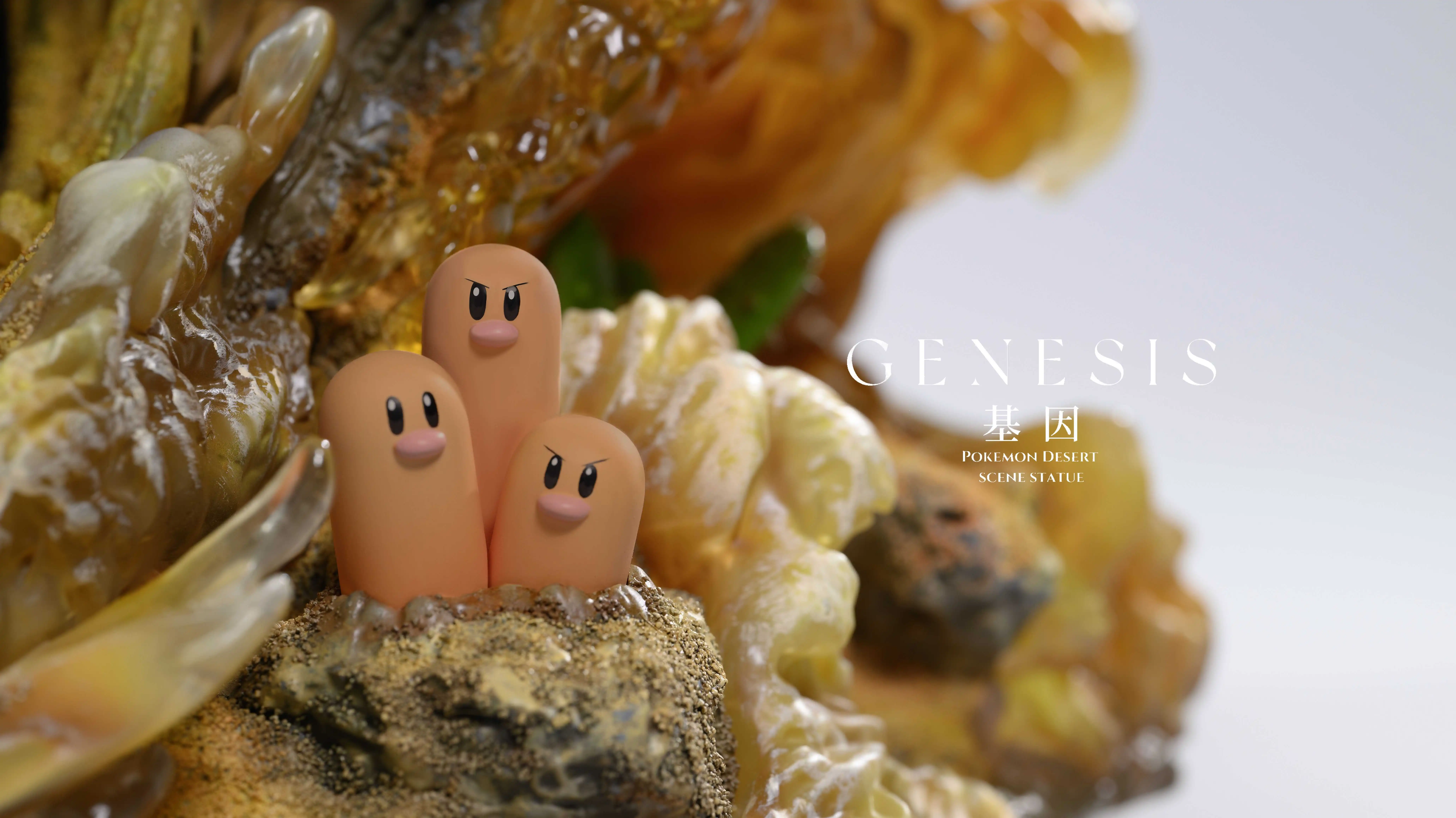 【Pre-sale】Group A Standard Beach Scene Tyranitar & Alakazam-Pokemon-Genesis Studio