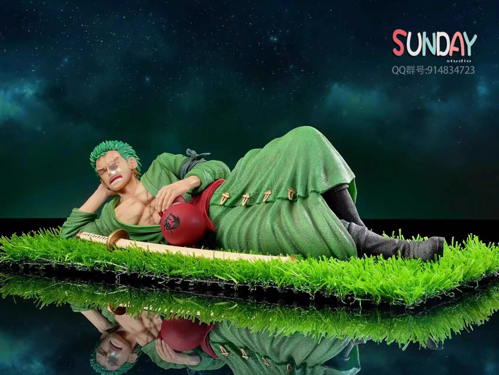 【Few left】1/6 Scale Leisure Zoro-One piece-Sunday Studio