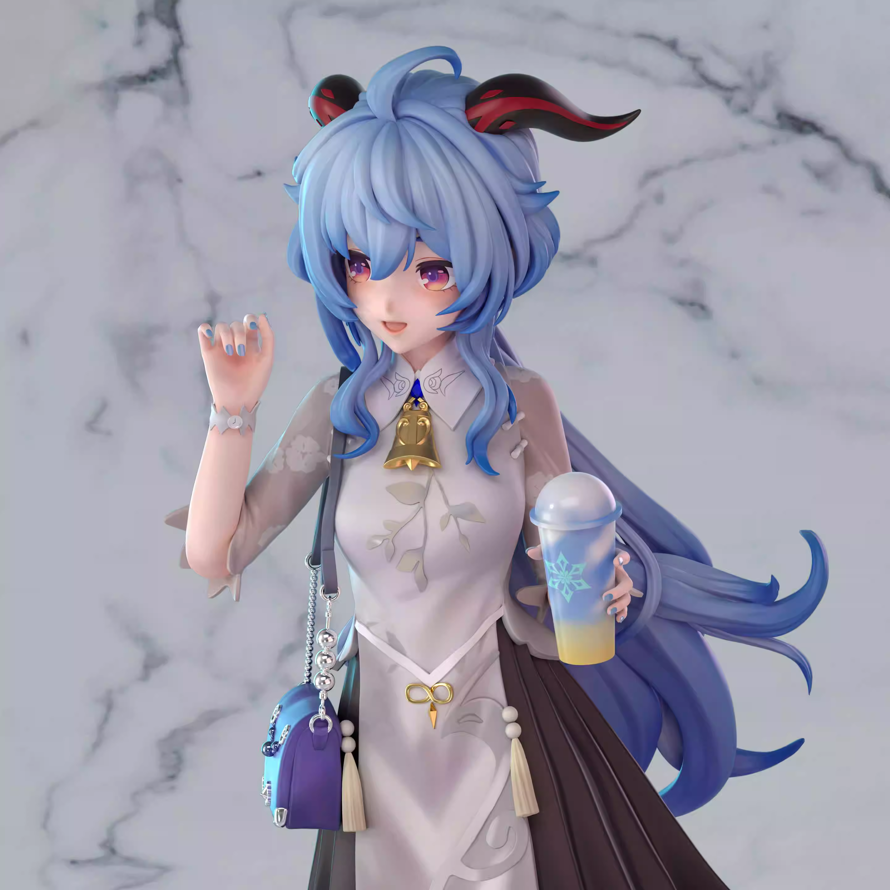 【Last-Piece】1/6 Scale Milk Tea Ganyu-Genshin Impact-XiBing Studio