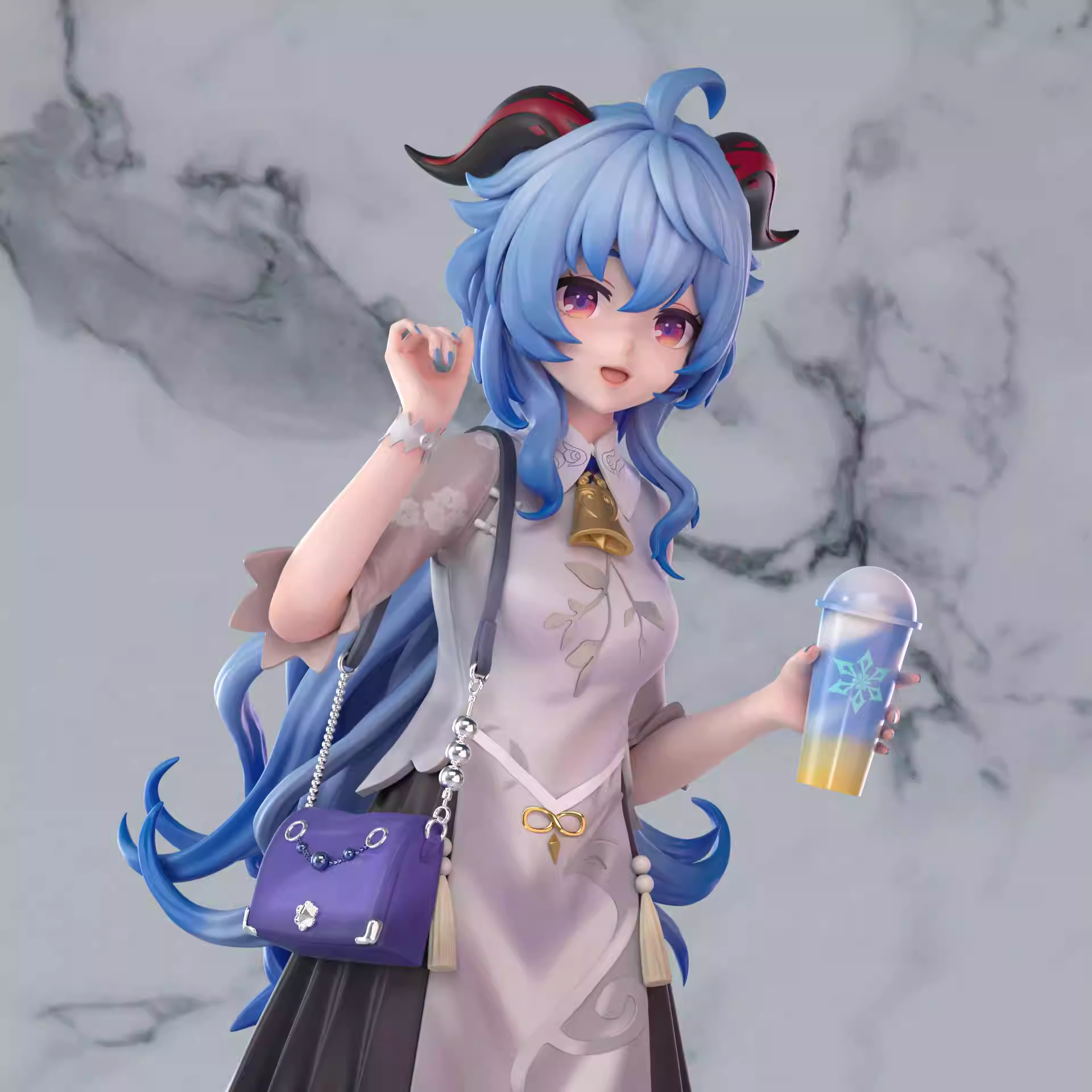 【Last-Piece】1/6 Scale Milk Tea Ganyu-Genshin Impact-XiBing Studio