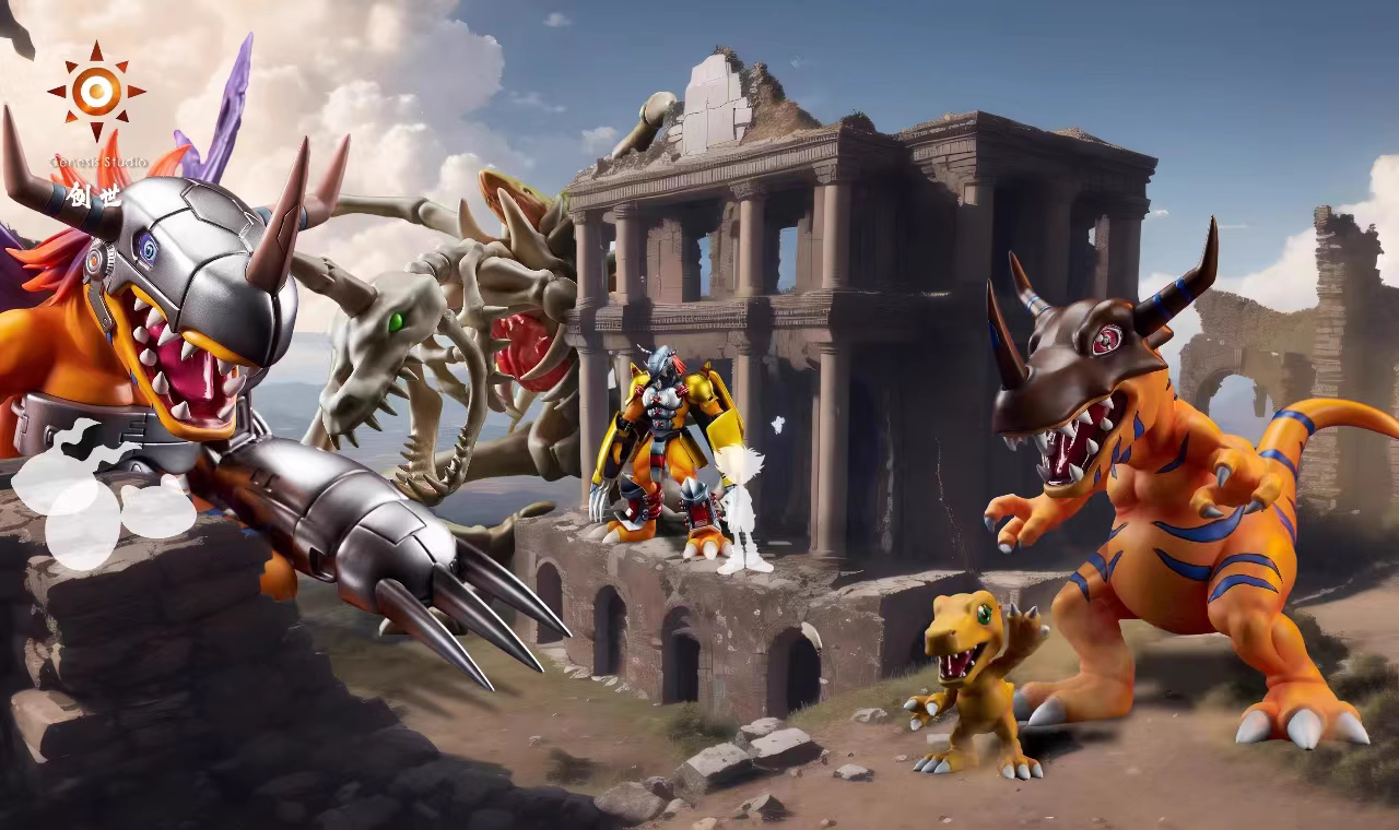 【Pre-sale】War Greymon-Digimon Adventure-Genesis Studio