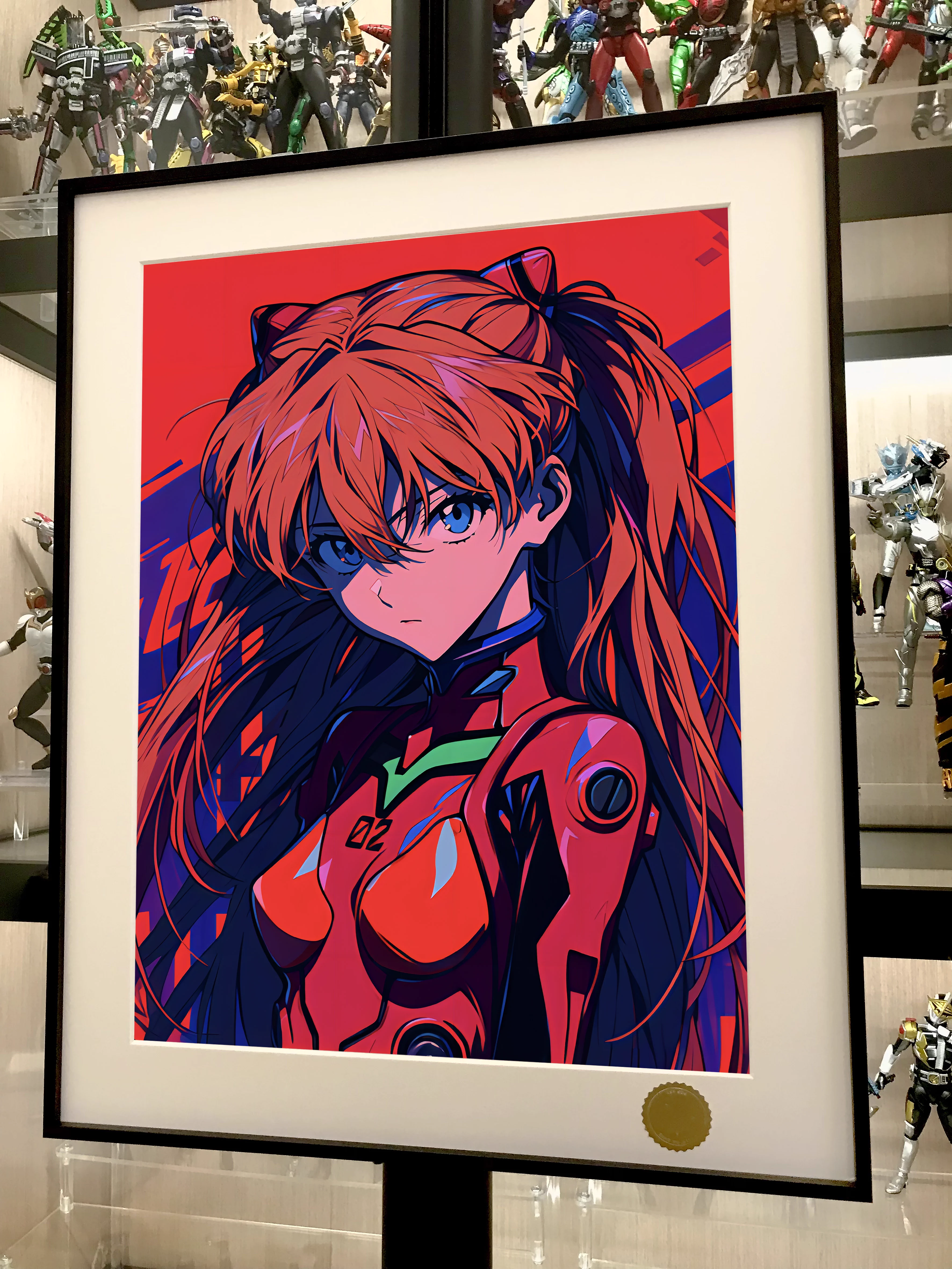 【Pre-sale】Decorative Painting of Asuka Langley Soryu-EVA-XingKong Studio