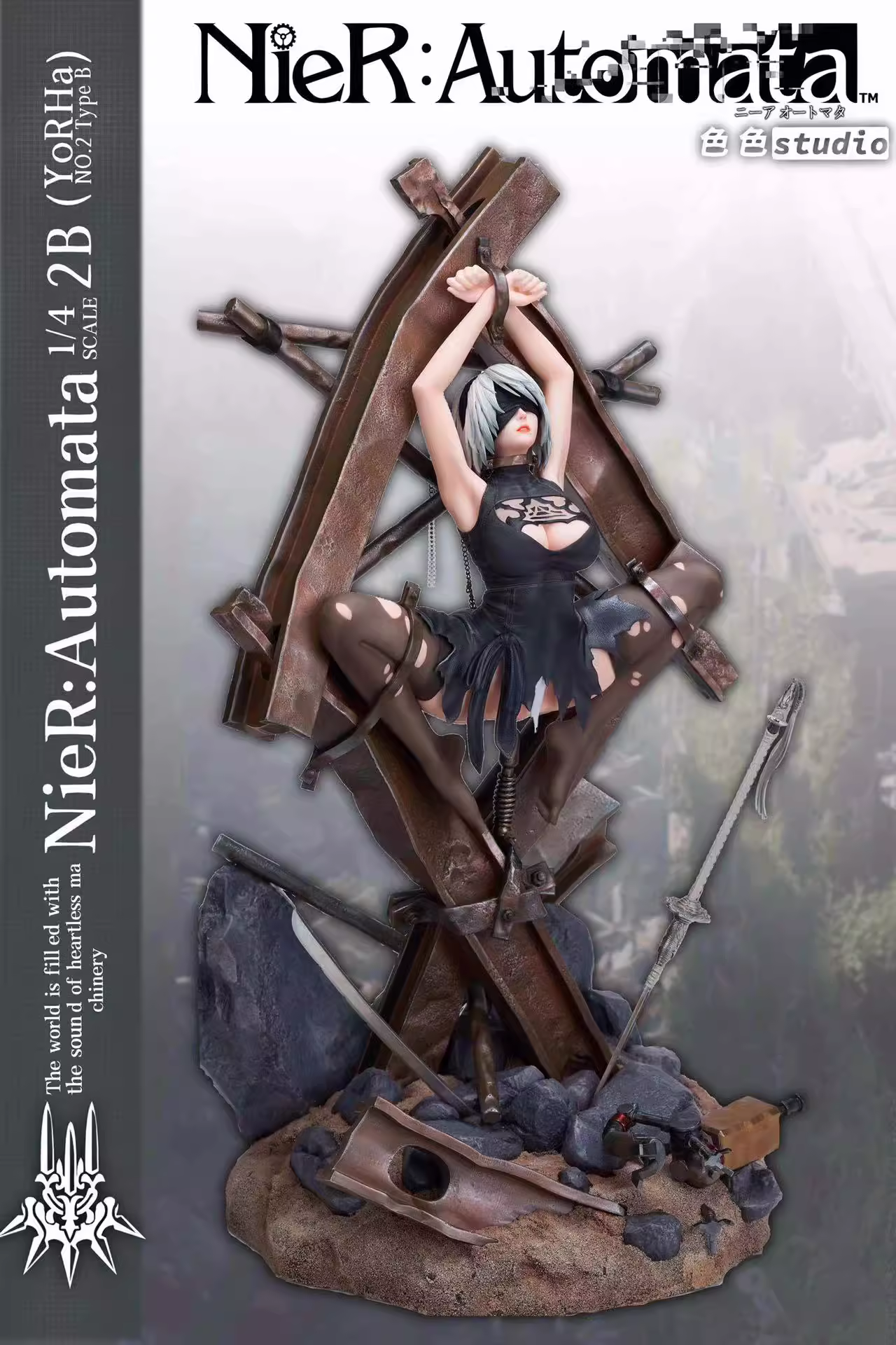 【Sold out】1/4 Scale Yorha No. 2 Type B (2B)-NieR:Automata-SeSe Studio