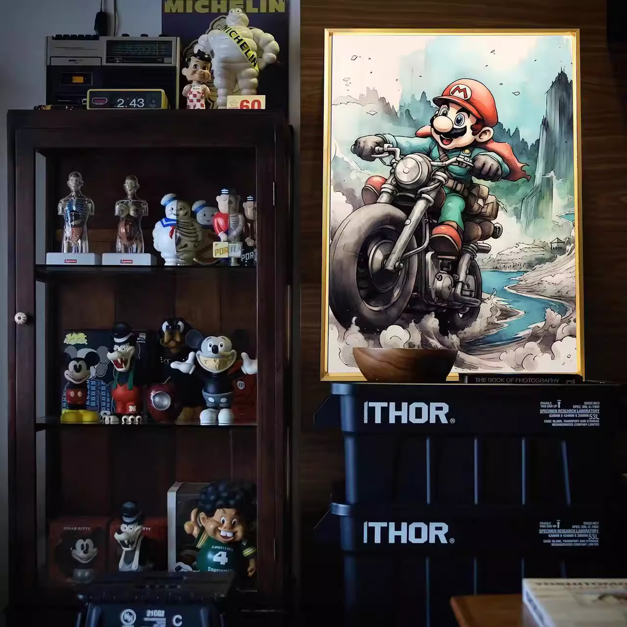 【In stock】Decorative Painting of Mario-Super Mario Bros.-Billion Birds Studio